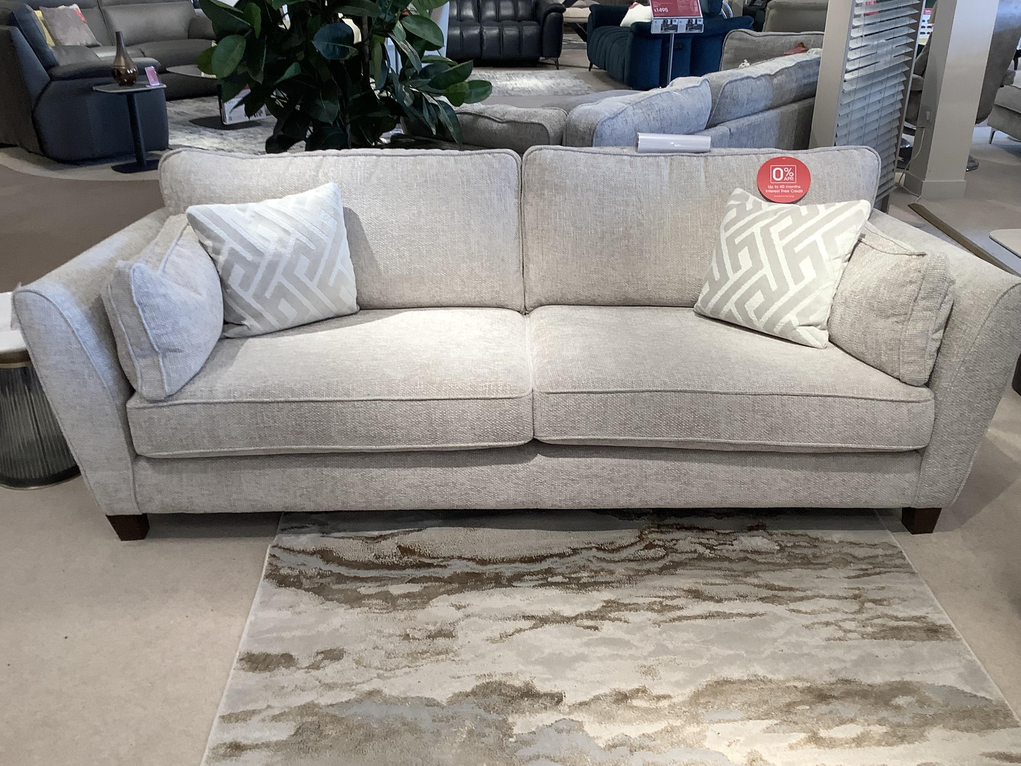 Tabitha 4 Seater Sofa ,Snuggler Sofabed & Bench Stool in  on Furniture Village