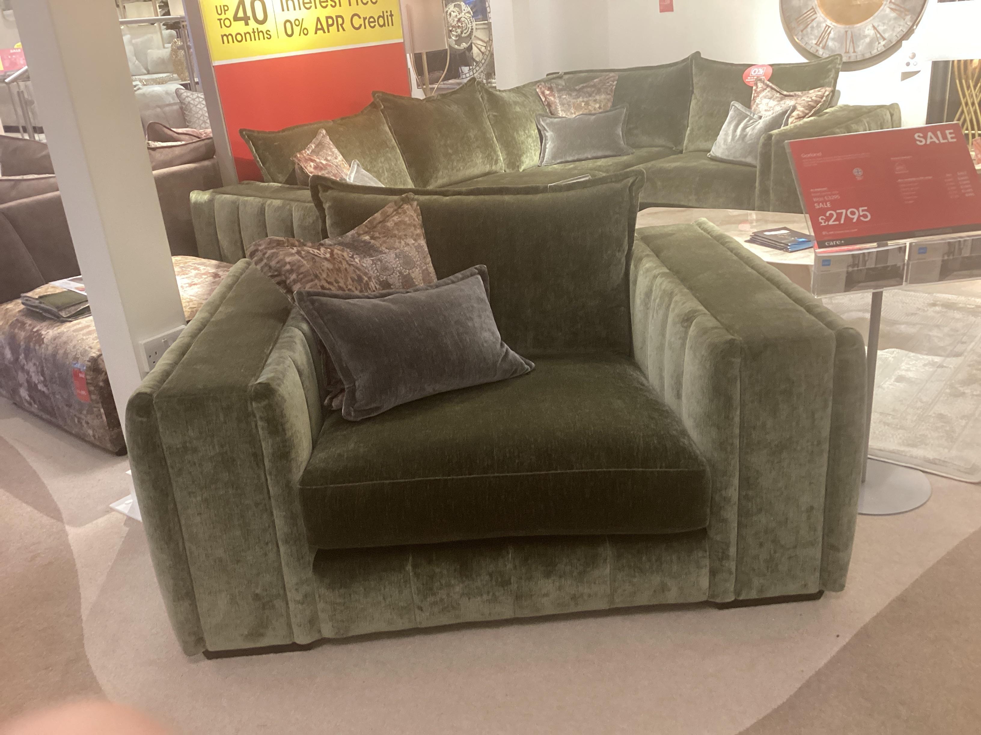 Garland snuggler in  on Furniture Village