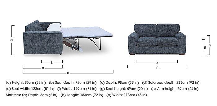 Emily 2 seater Sofa Bed in  on Furniture Village
