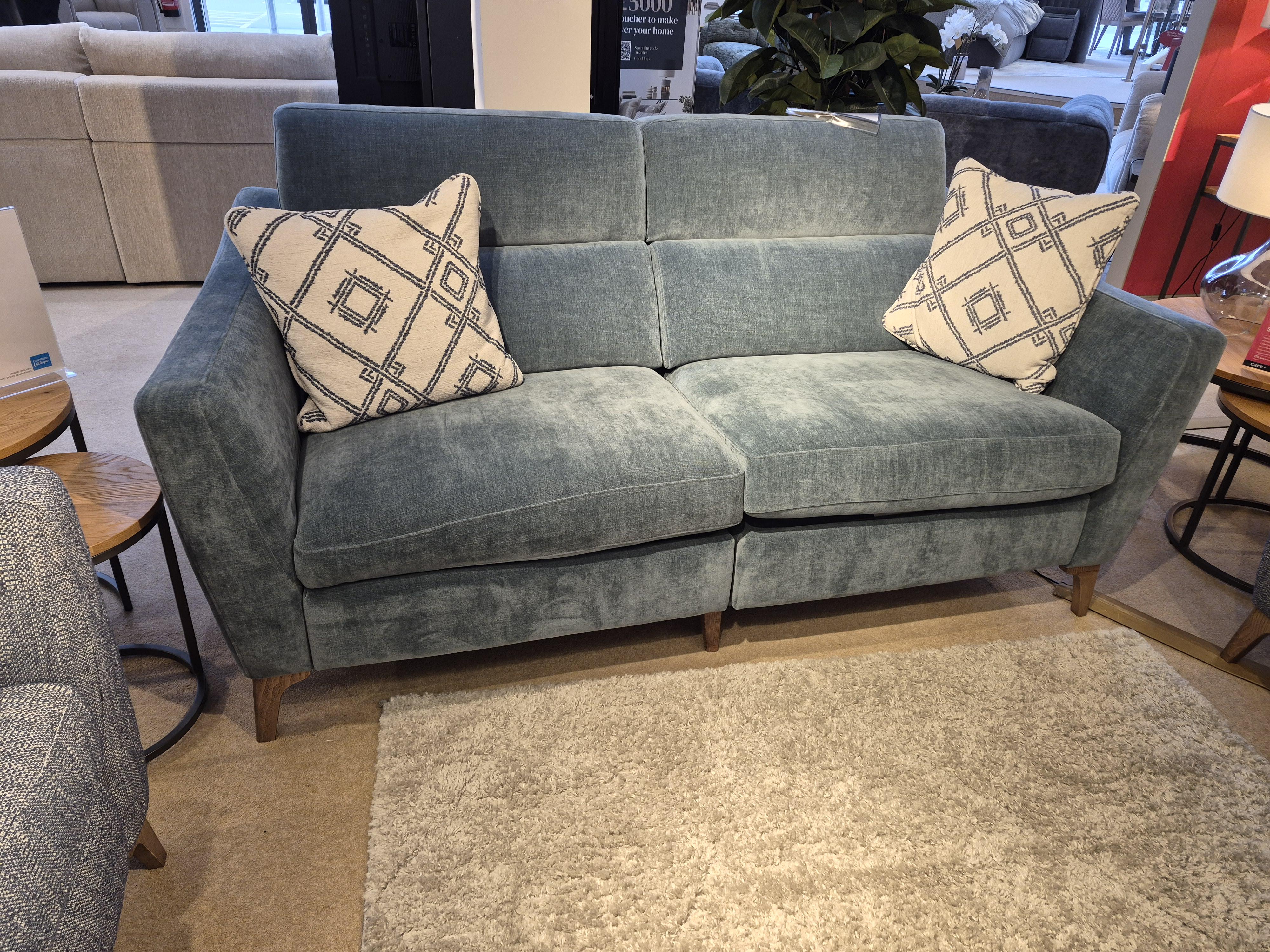 Moderna 2 seater power recliner in  on Furniture Village