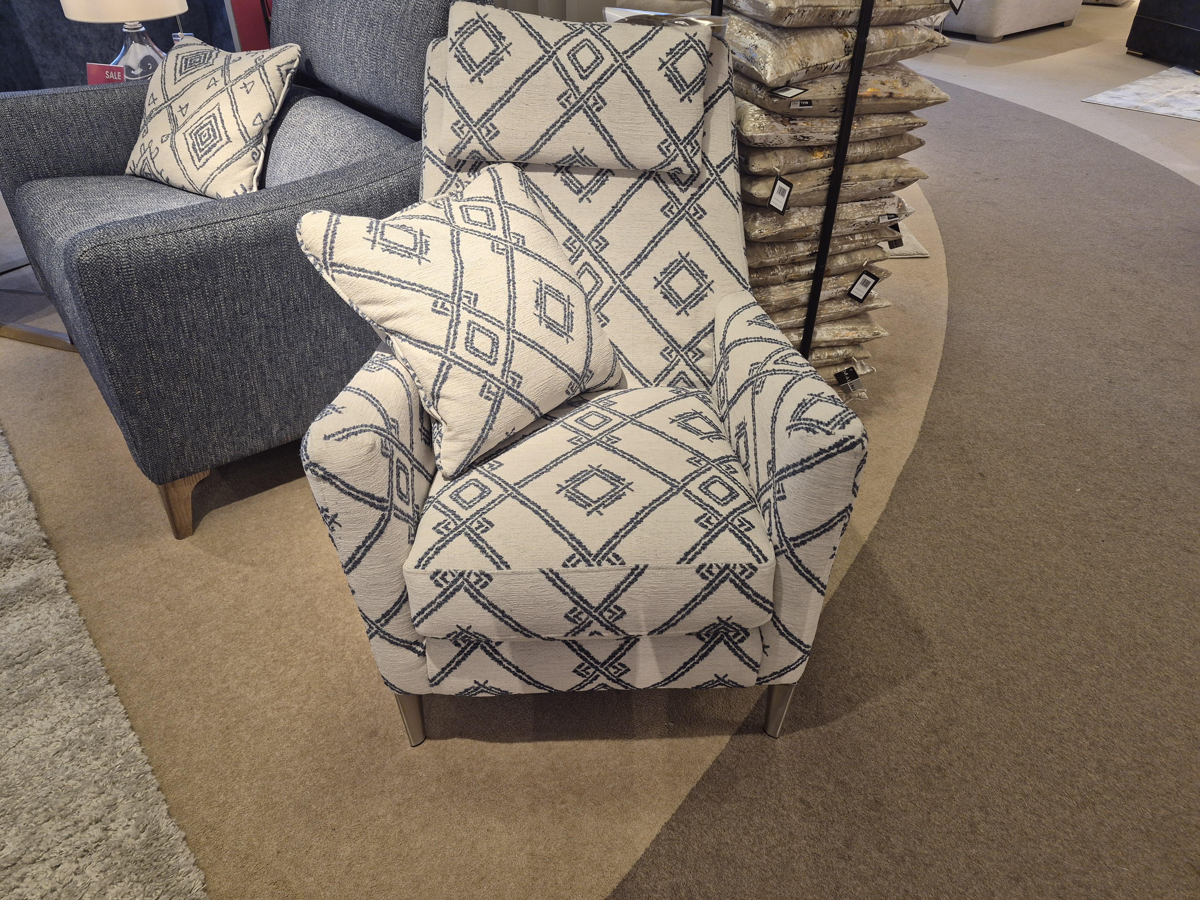 Moderna Designer Chair & Storage stool in  on Furniture Village