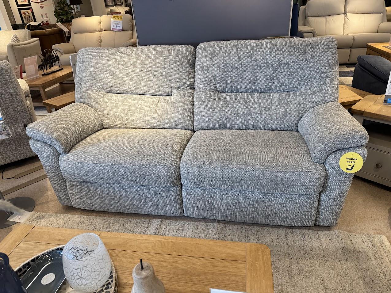 SEATTLE CHAIR & 3 SEATER in  on Furniture Village