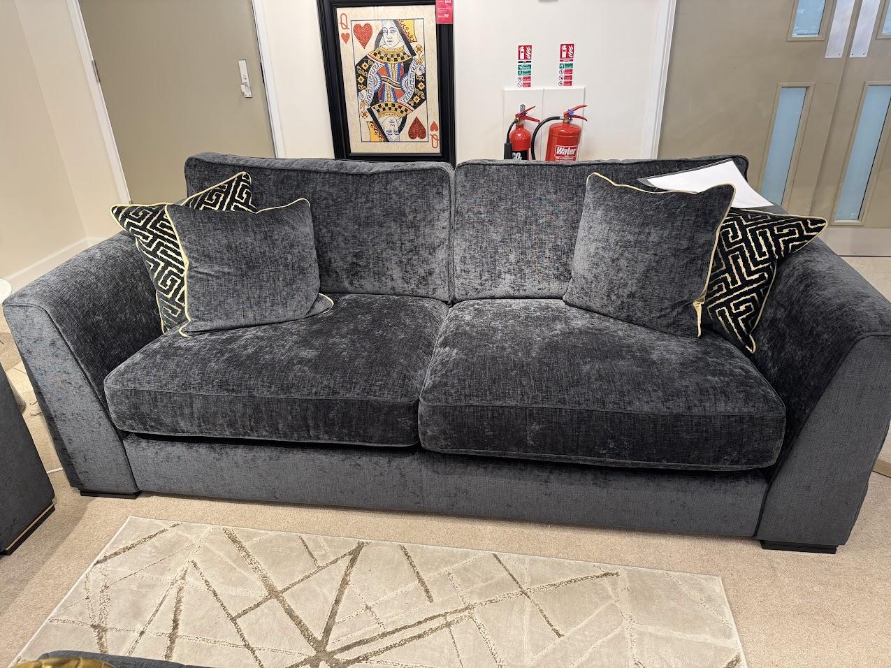 BELLISSIMO 3 SEATER in  on Furniture Village