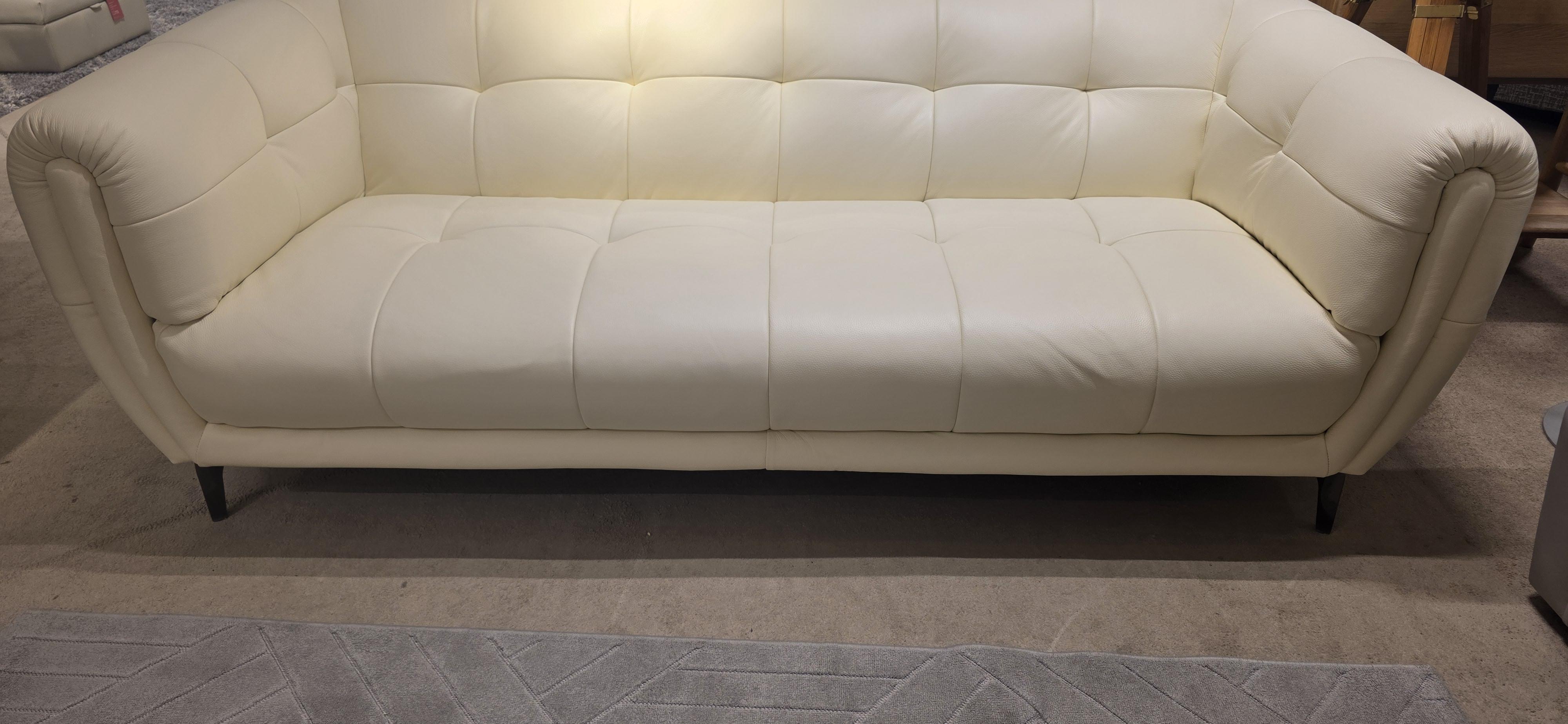 2 X SIENNA 3 SEATER LEATHER in  on Furniture Village