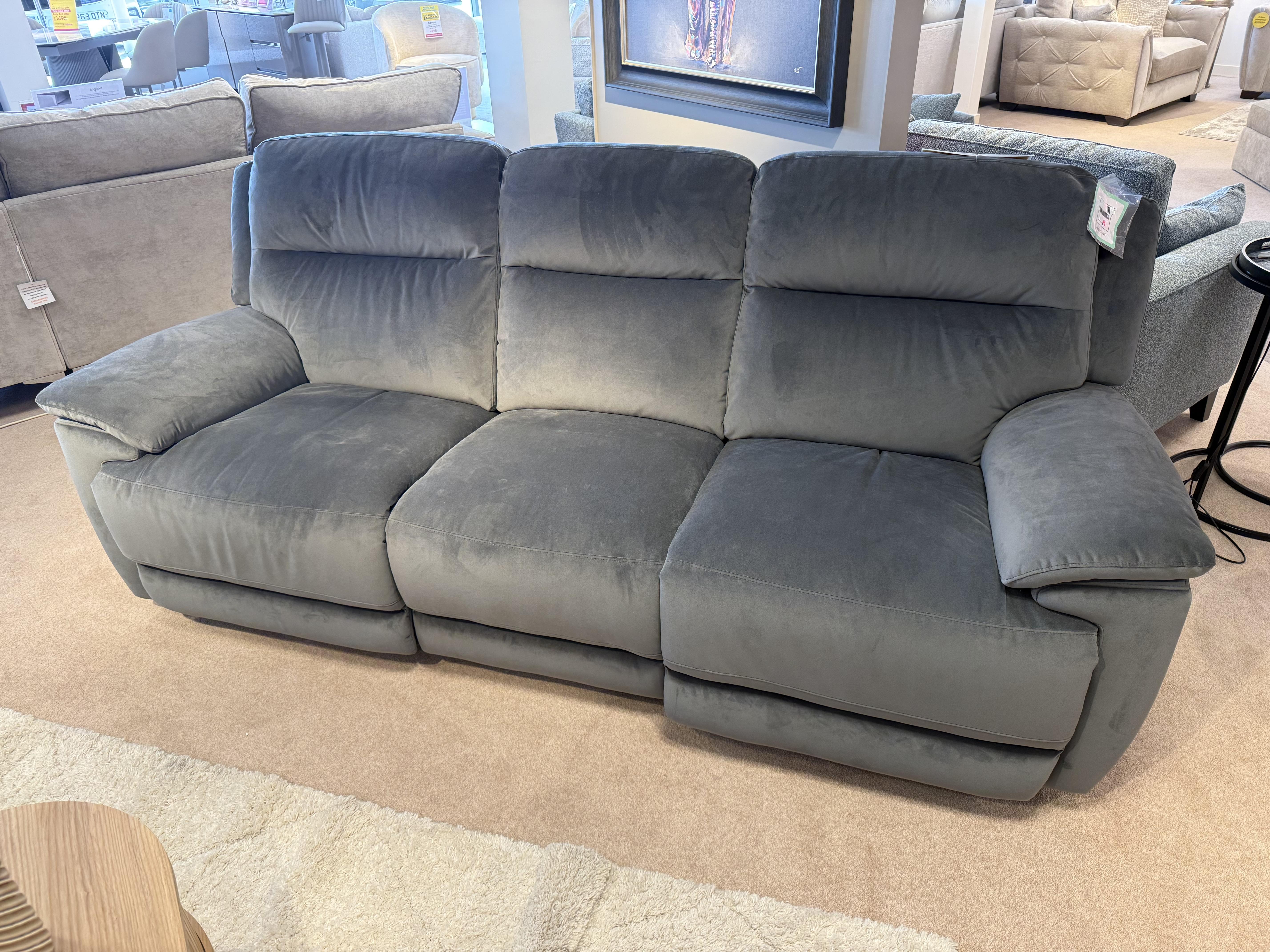 Touch 3 Seat Power Recliner in  on Furniture Village