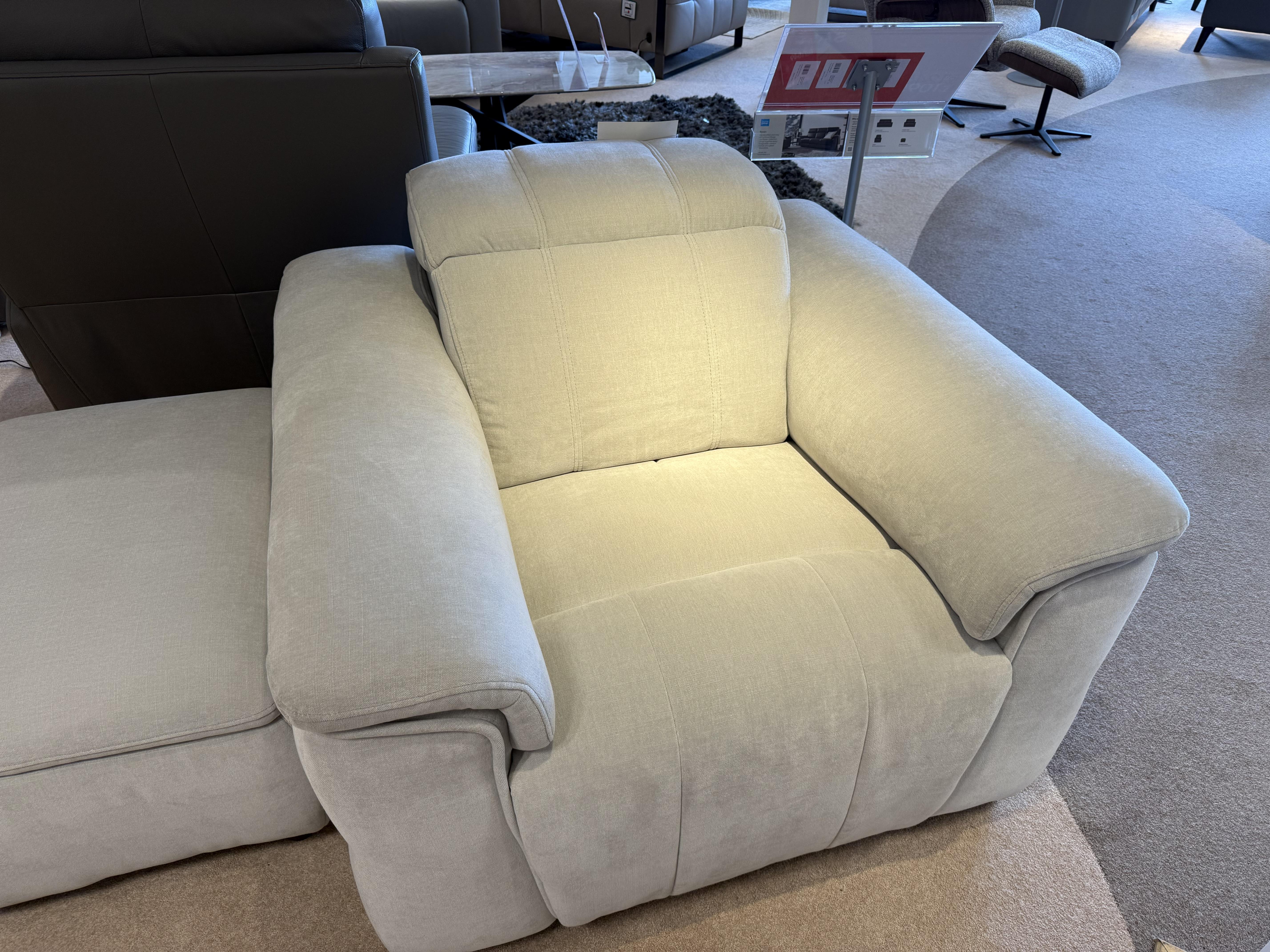 Inca Power Recliner &Storage Stool in  on Furniture Village