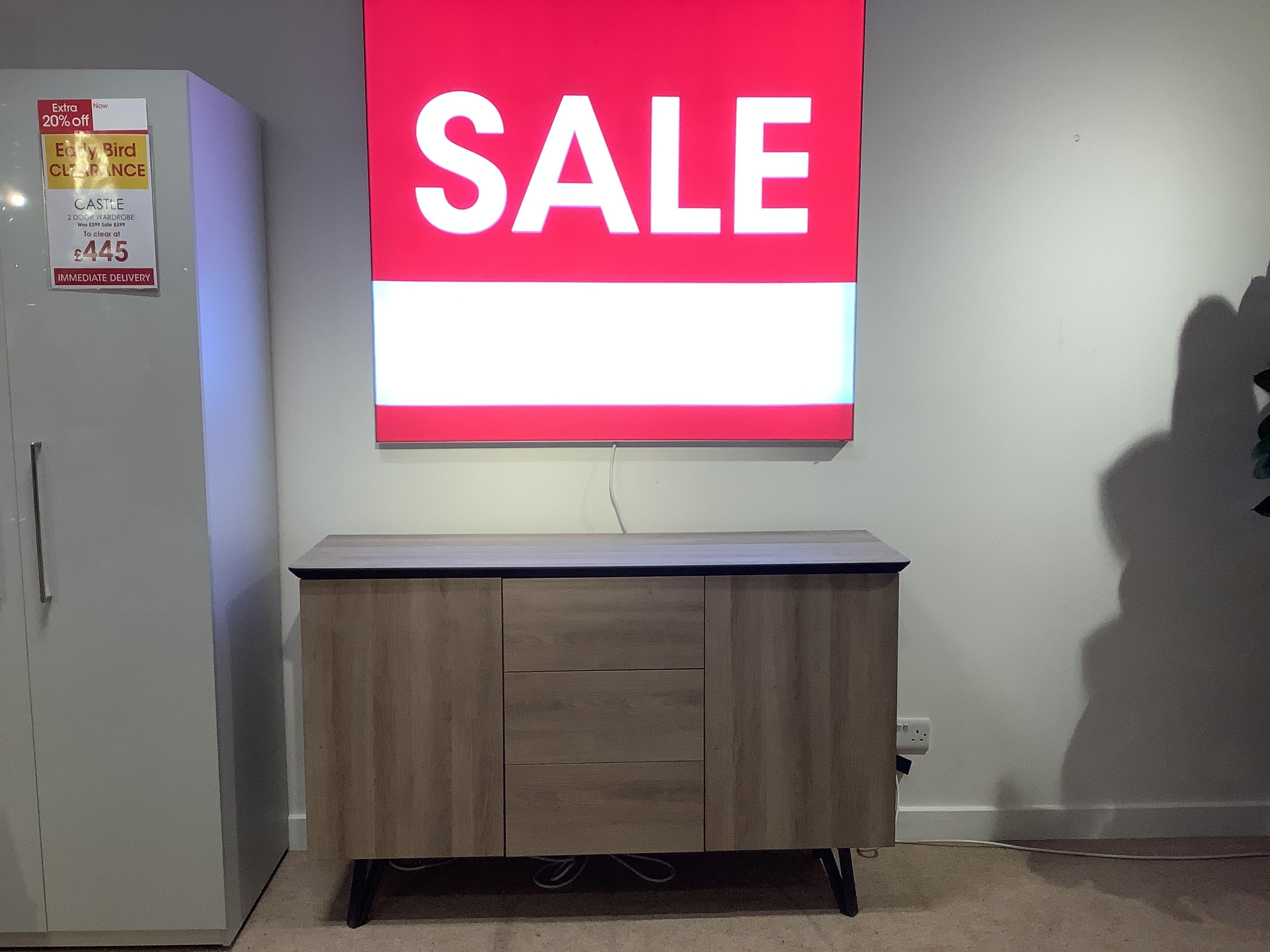 PEDRO LARGE SIDEBOARD in  on Furniture Village