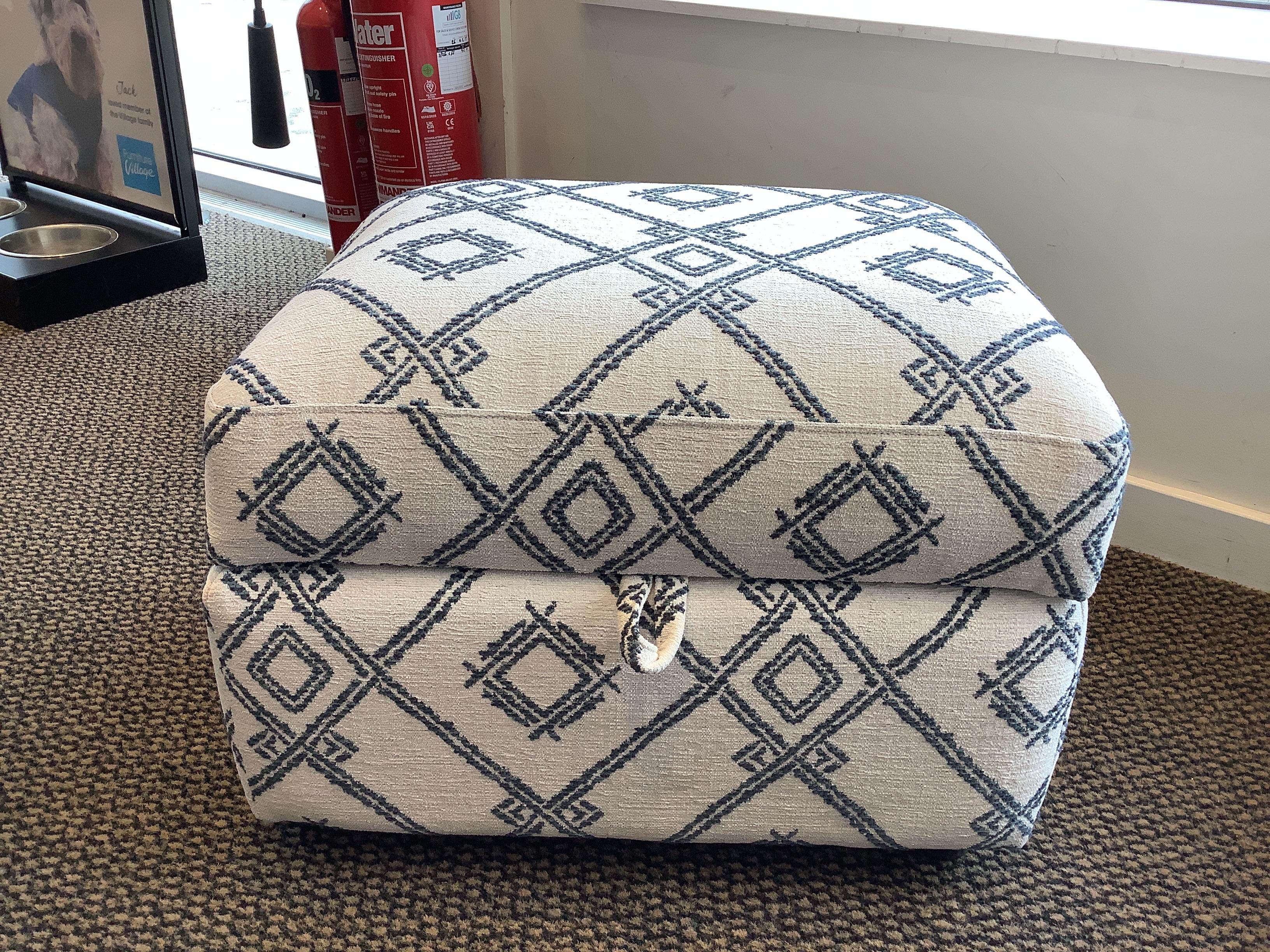 MODERNA STORAGE FOOTSTOOL in  on Furniture Village