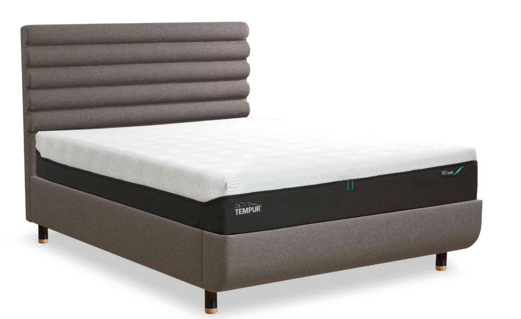 TEMPUR Arc Disc Ottoman Bed Frame with Vectra Headboard in  on Furniture Village