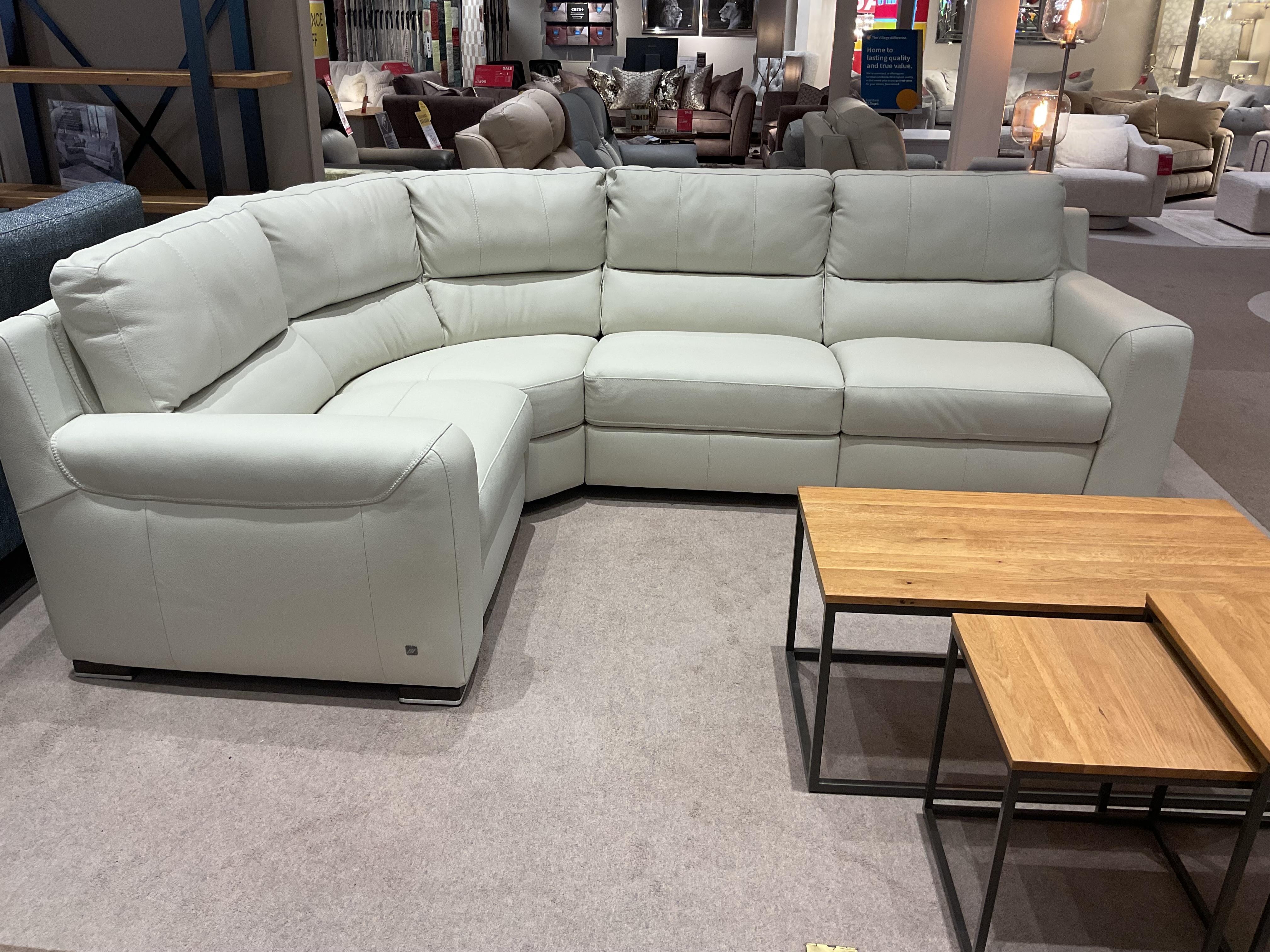 Viali LHF Power Recliner Corner Sofa in  on Furniture Village