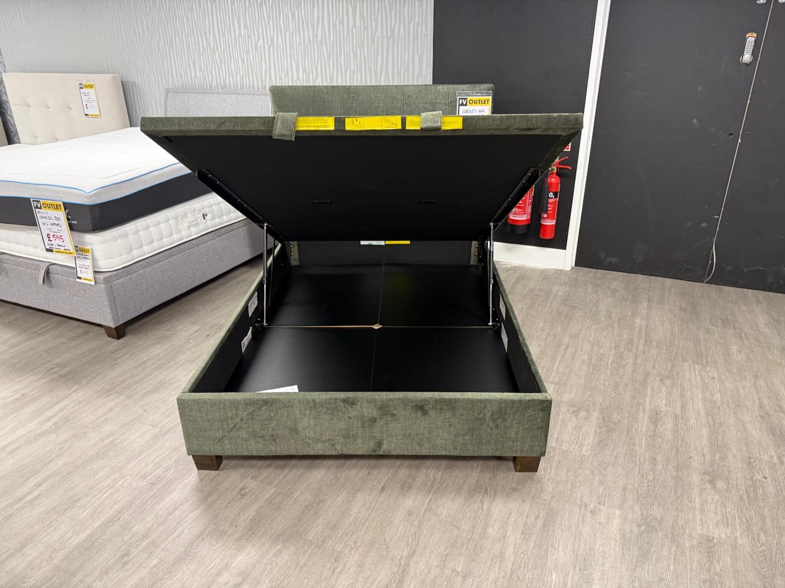 Hadley 4ft 6 Double Ottoman in  on Furniture Village