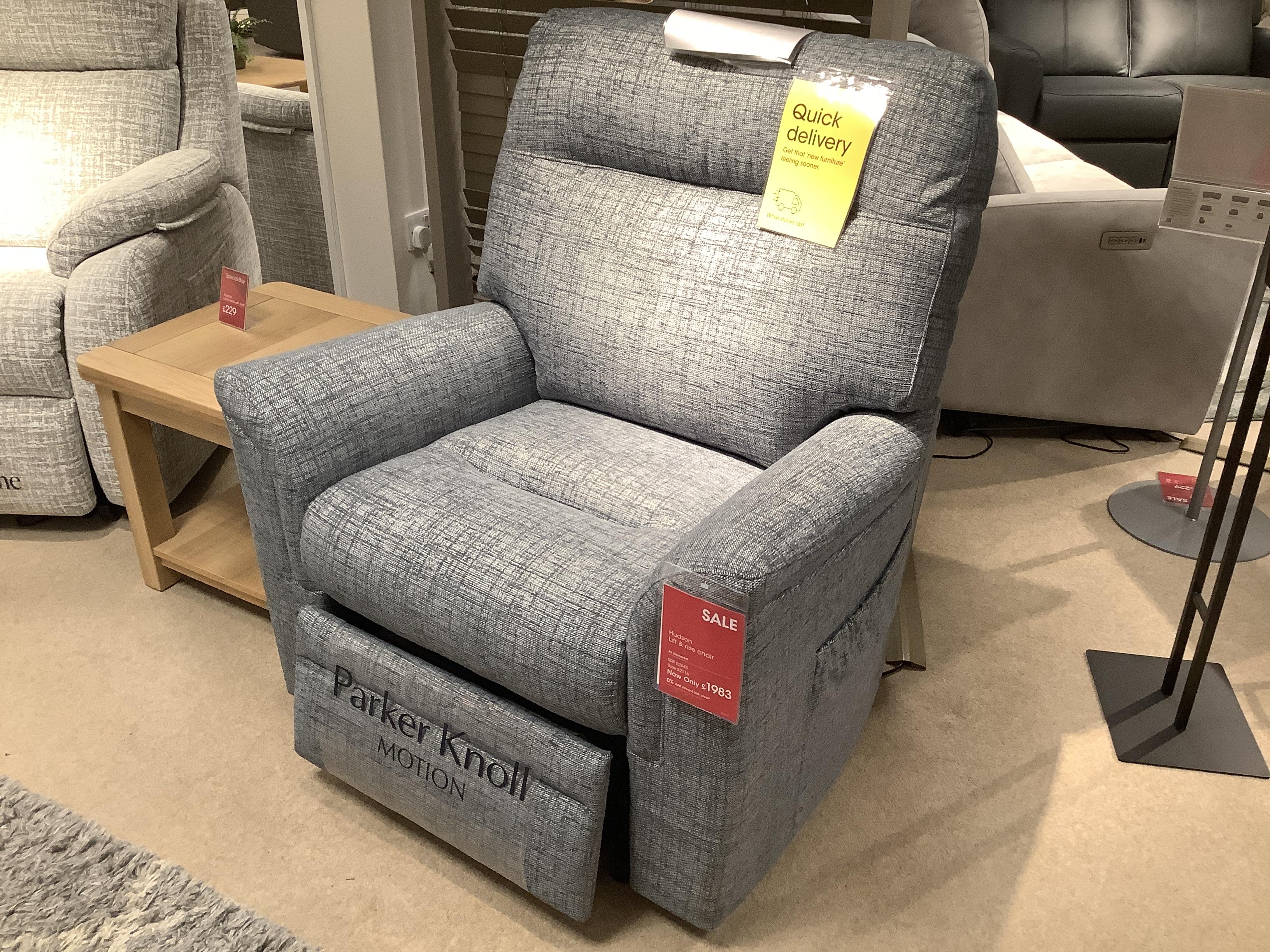 Hudson Lift & Rise Power Chair in  on Furniture Village