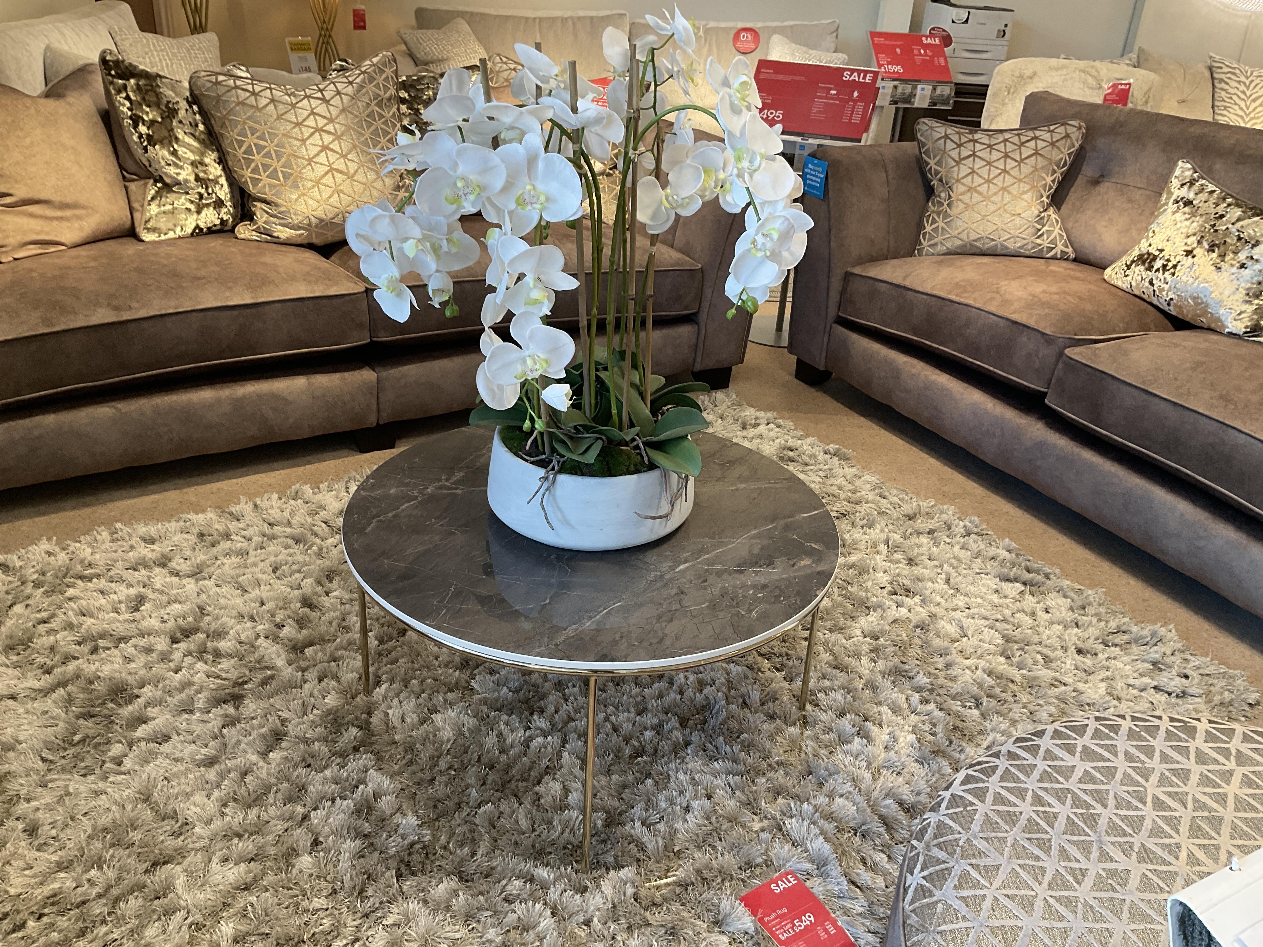 SENNA COFFEE TABLE AND LAMP TABLE in  on Furniture Village