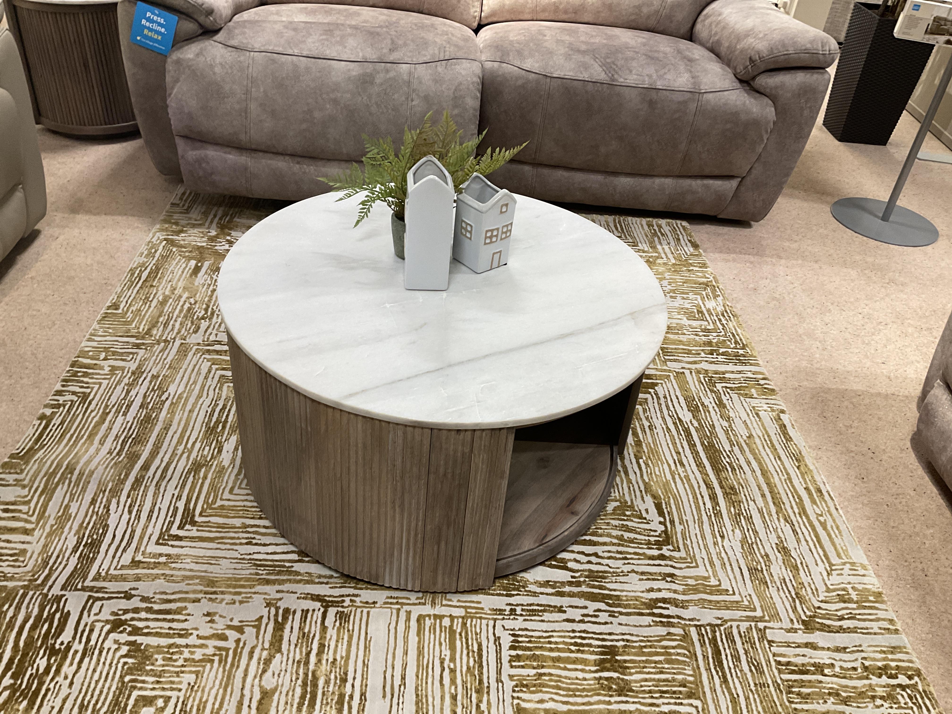 AIMAR COFFEE TABLE AND LAMP TABLE in  on Furniture Village