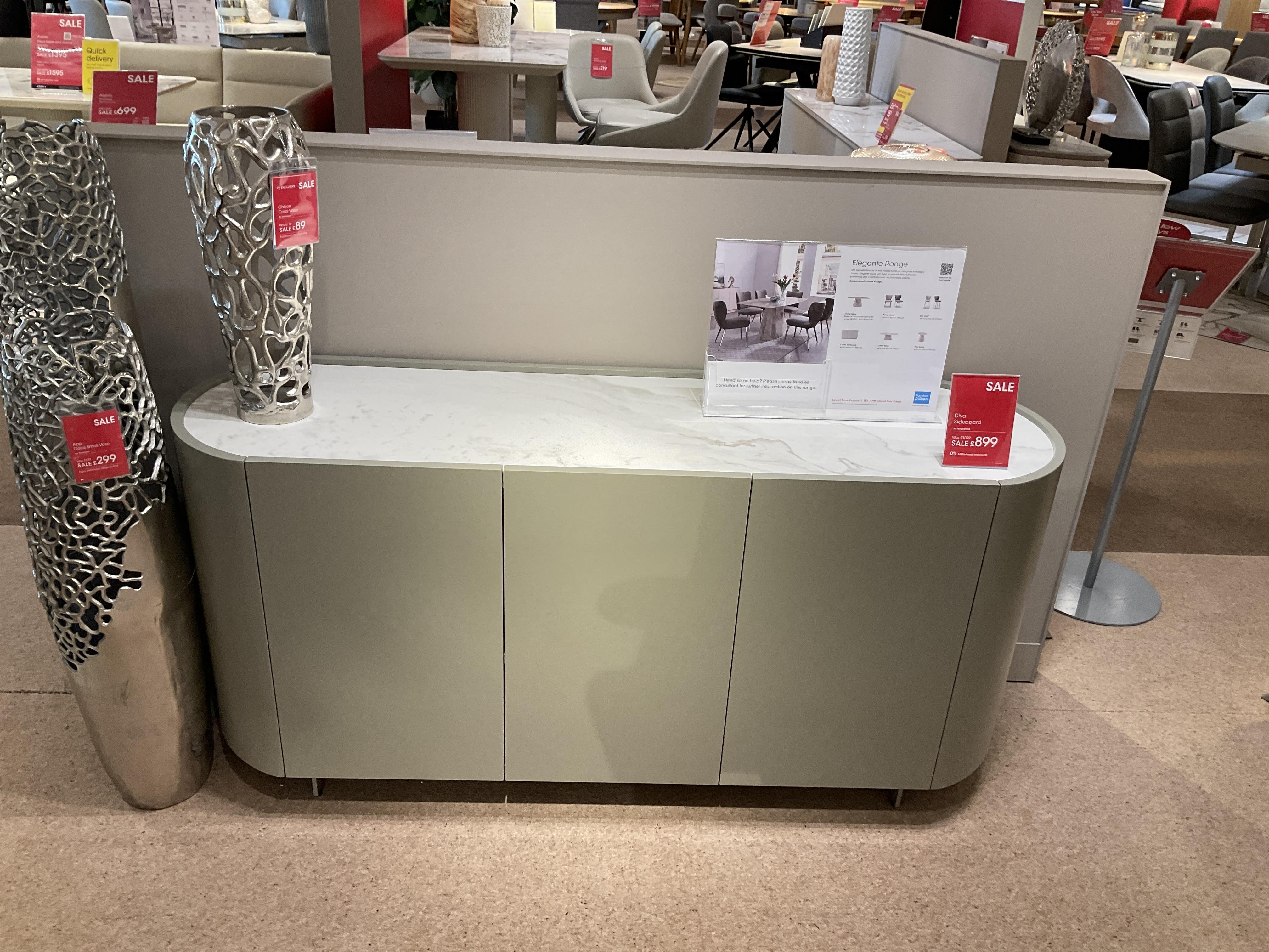 DIVA SIDEBOARD in  on Furniture Village