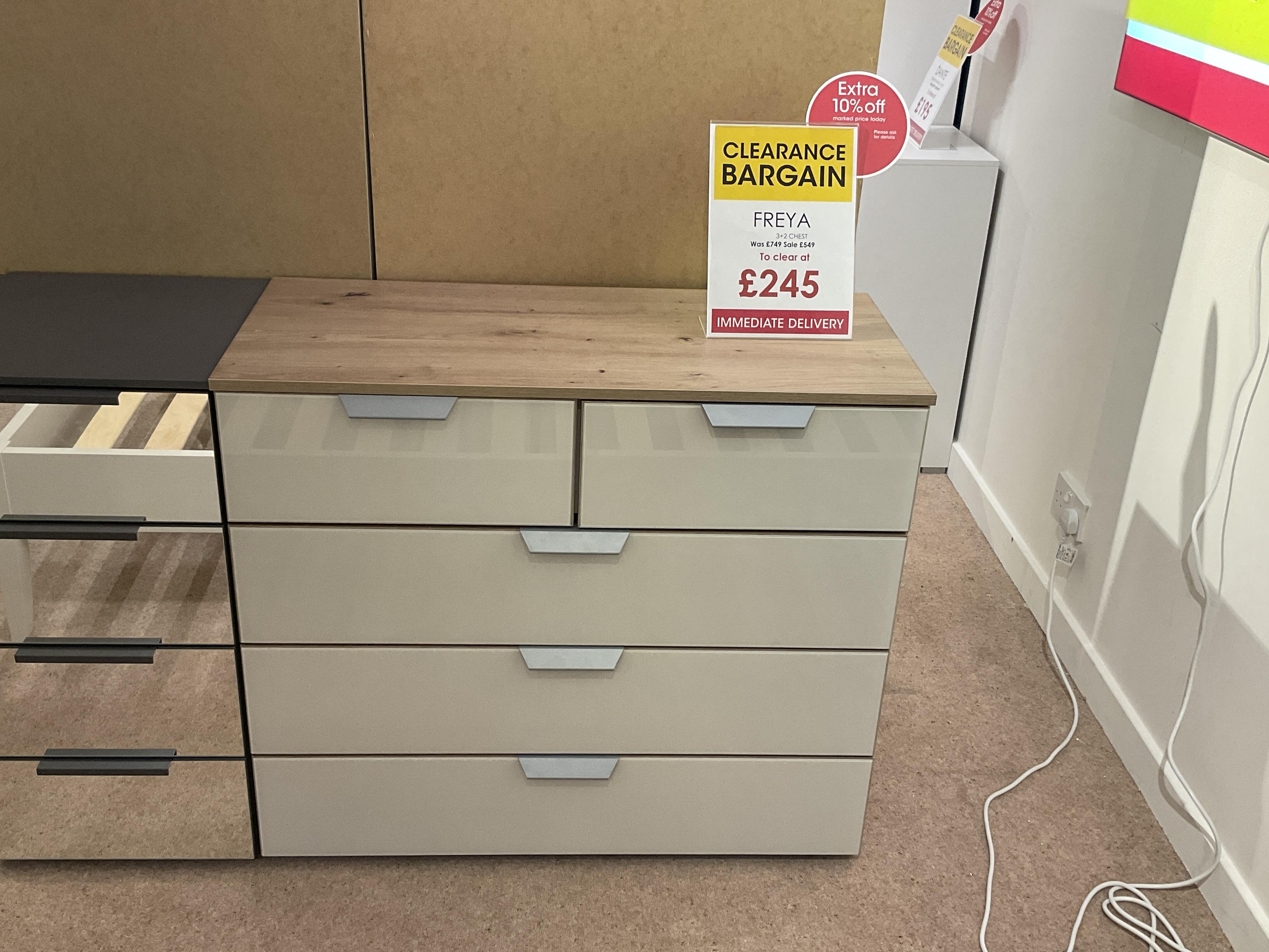 FREYA 3+2 CHEST in  on Furniture Village