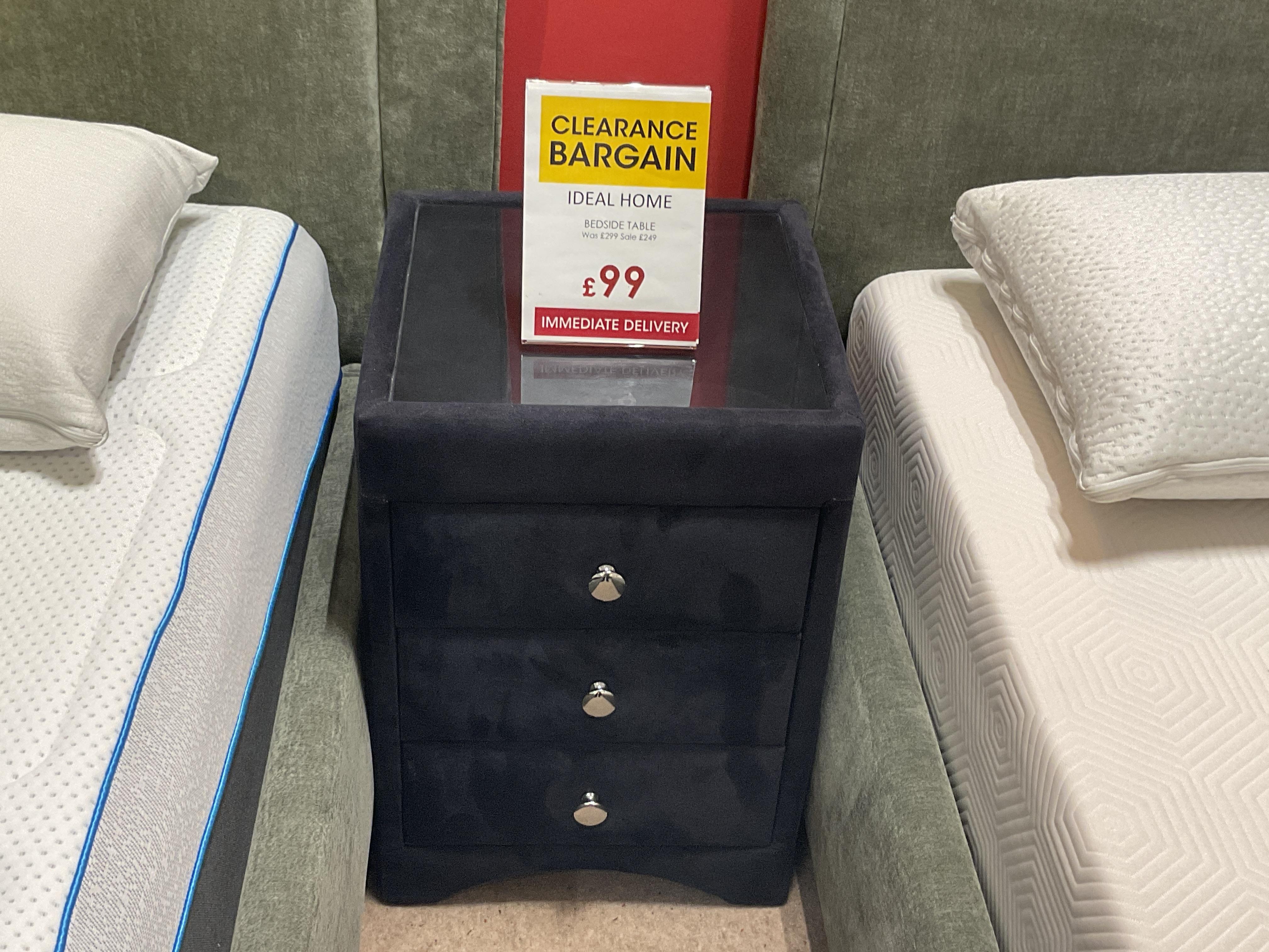 IDEAL HOME BEDSIDE TABLE in  on Furniture Village
