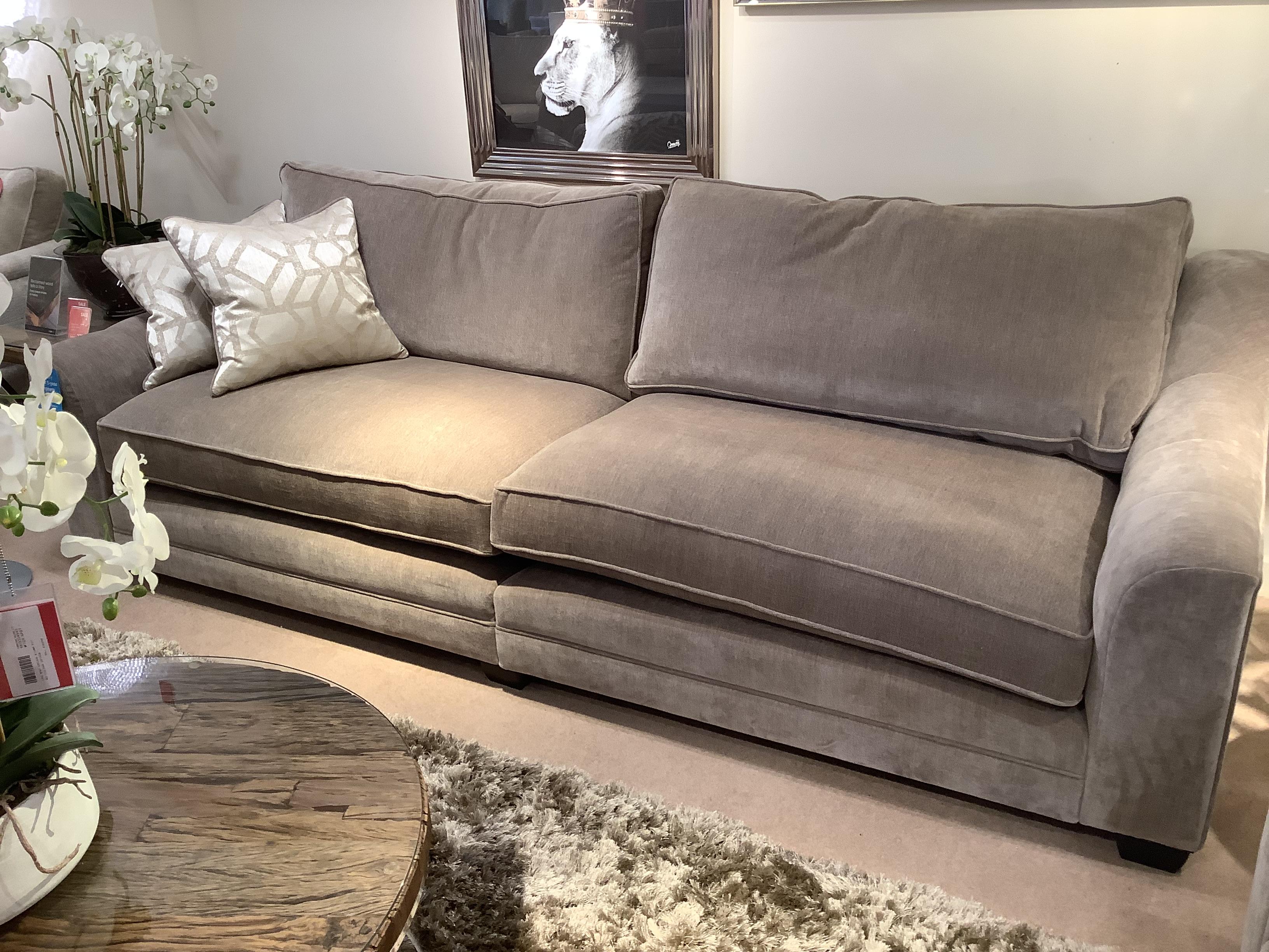 Regency 4 seater , accent chair , chair and foot stool in  on Furniture Village