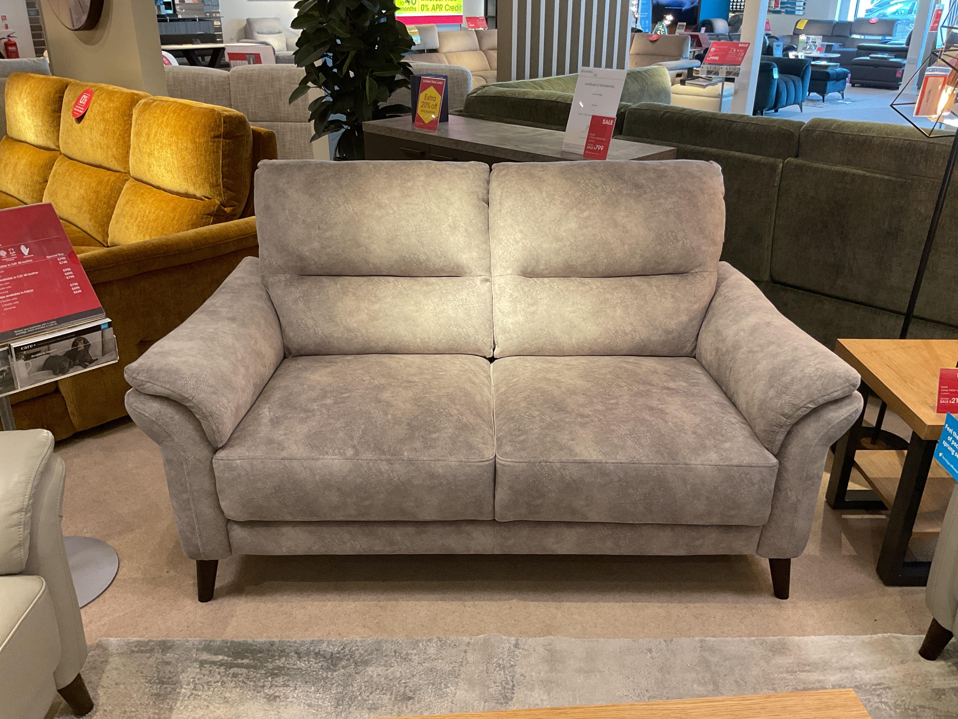 Winner 2 Seater Sofa & Storage Stool in  on Furniture Village