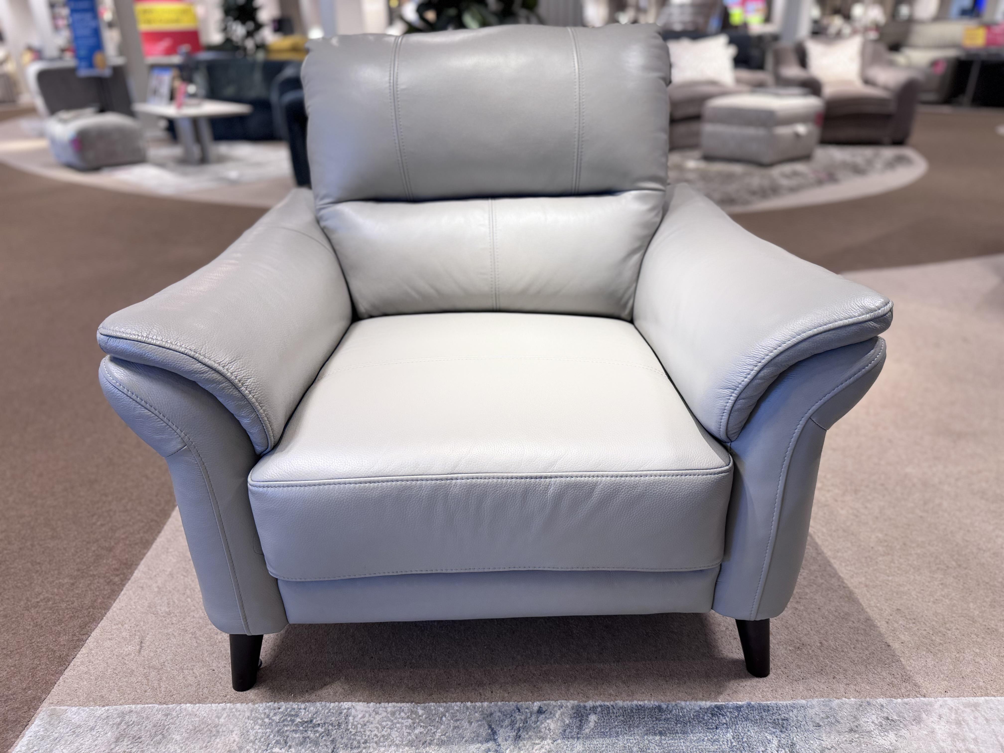 Winner Leather Armchair in  on Furniture Village