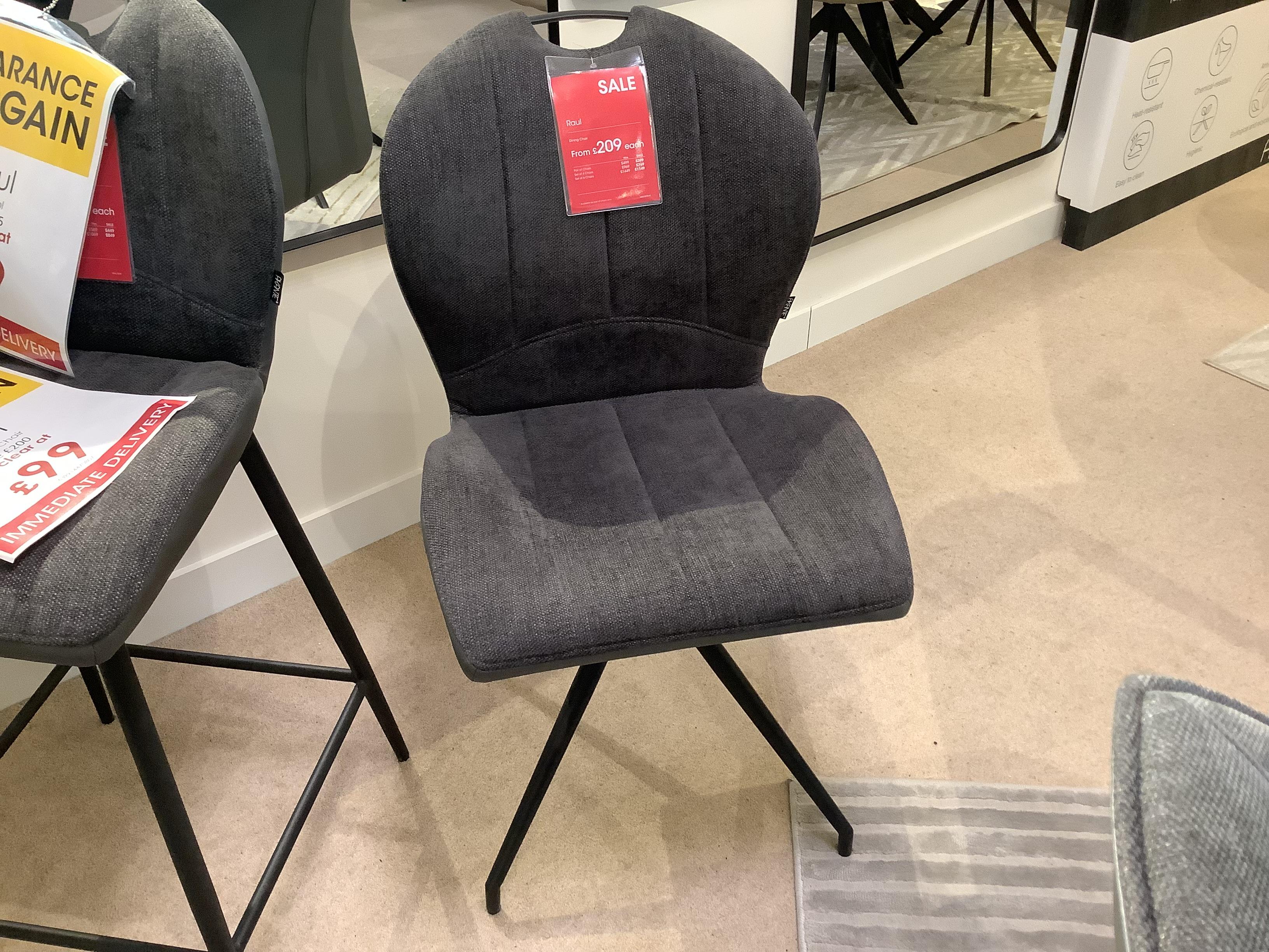 Raul chair in  on Furniture Village