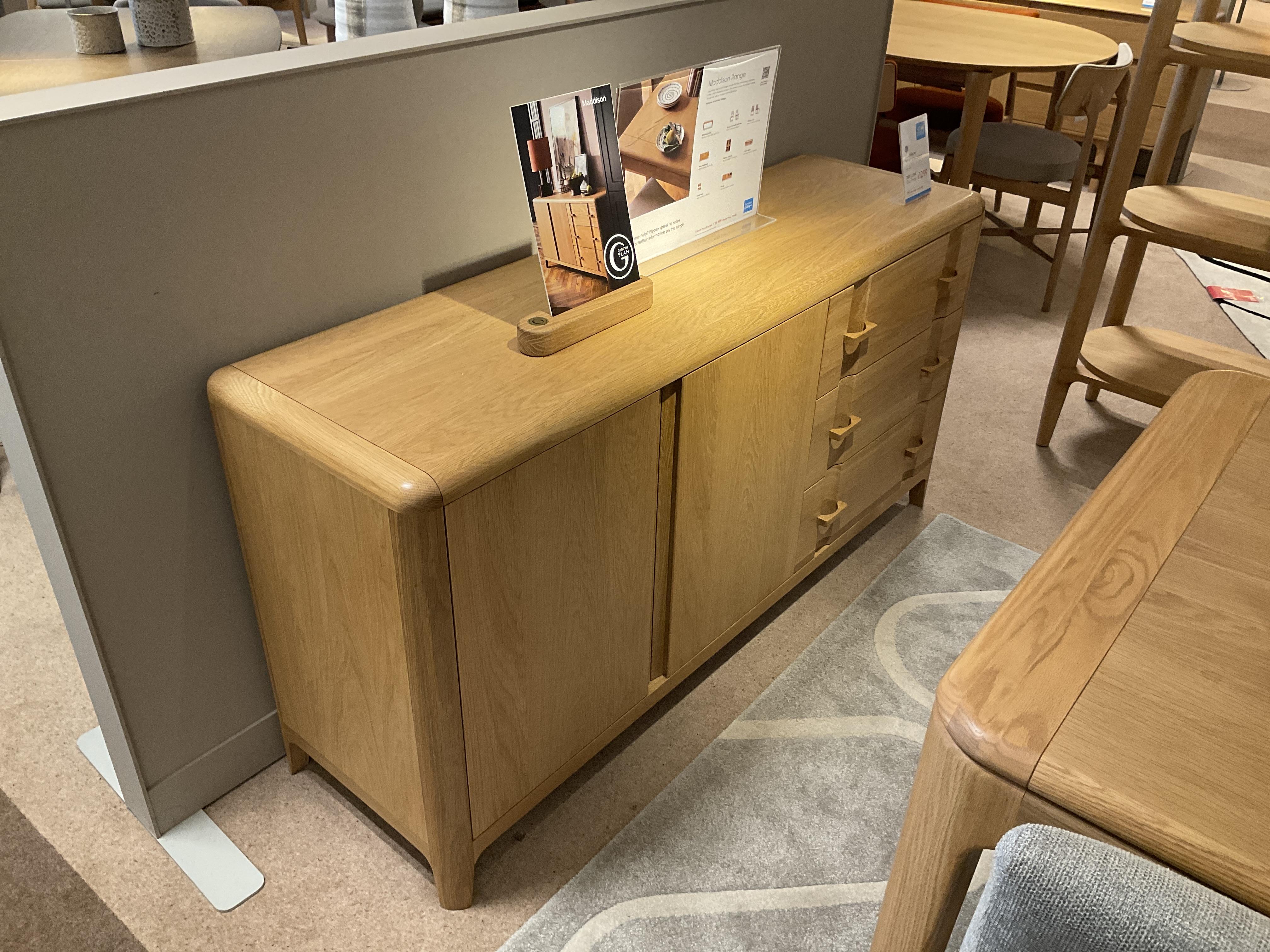 GPLAN MADDISON SIDEBOARD in  on Furniture Village