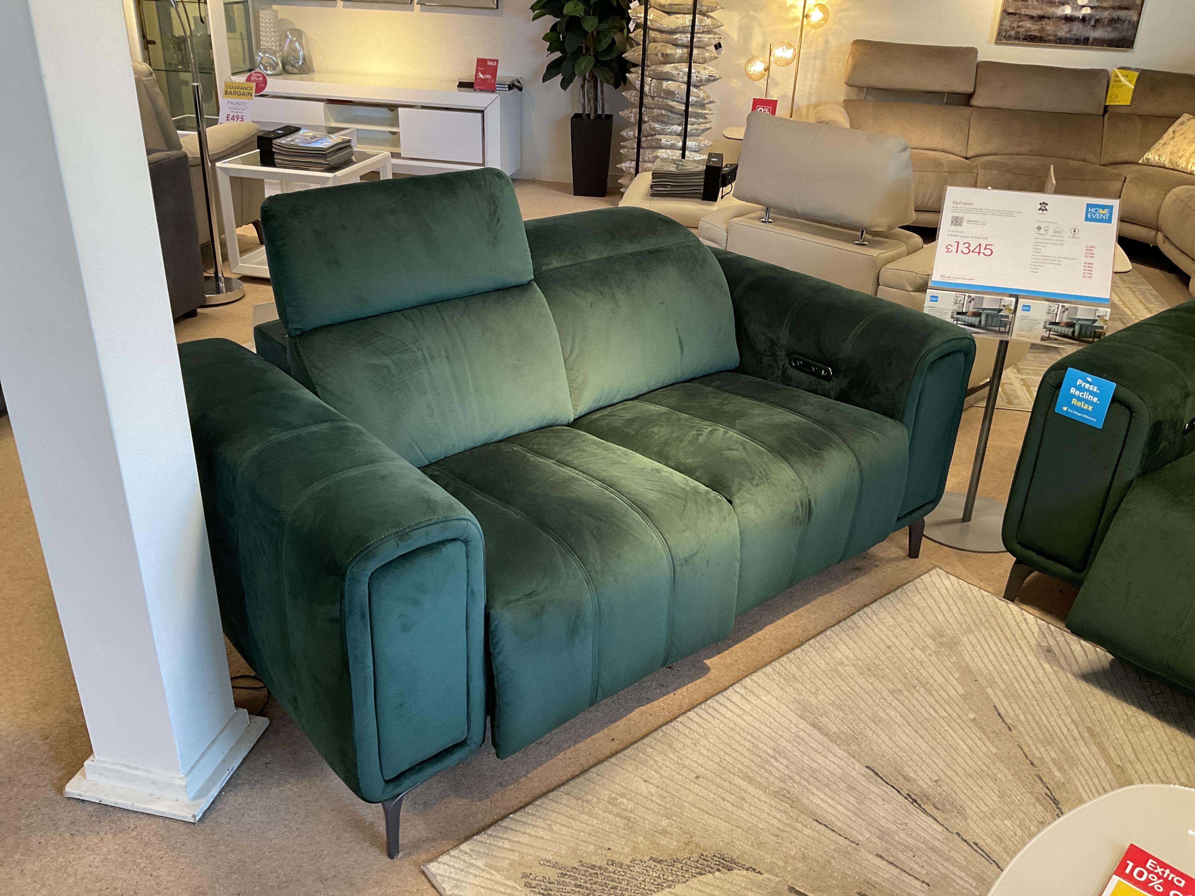 ELPHABA 2 SEATER POWER RECLINER in  on Furniture Village