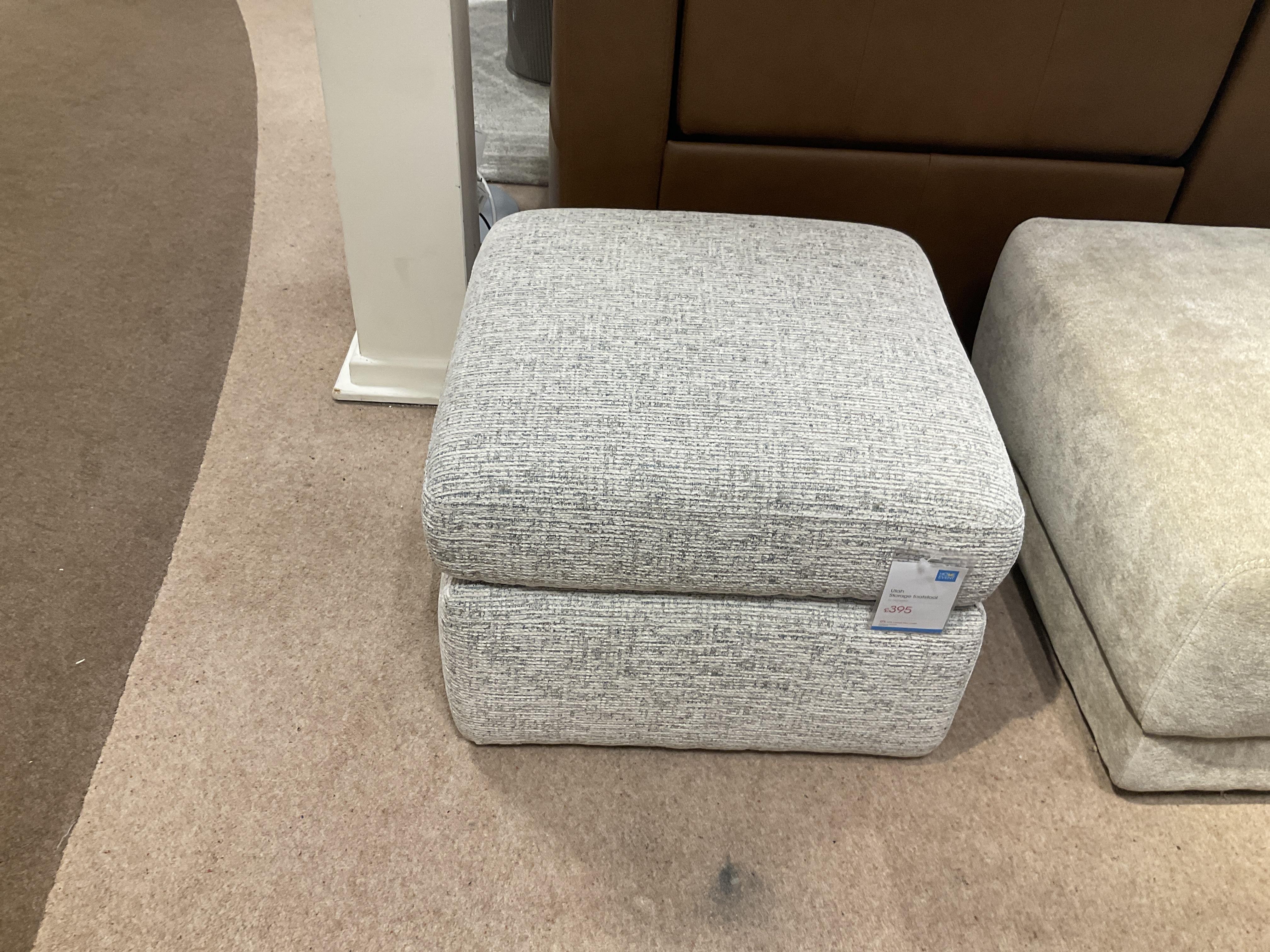 UTAH STORAGE FOOTSOOL in  on Furniture Village