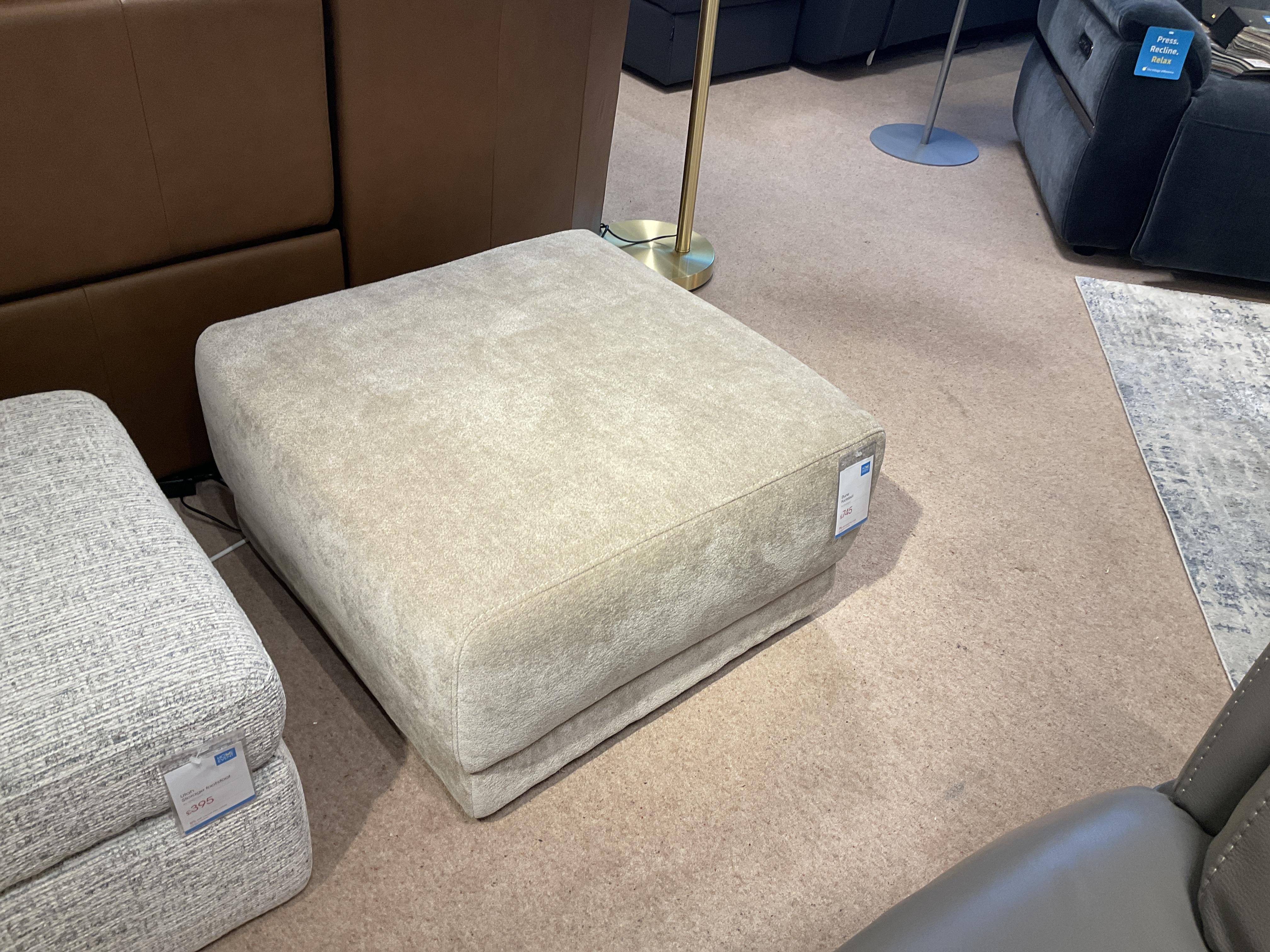 DUNE FOOTSTOOL in  on Furniture Village