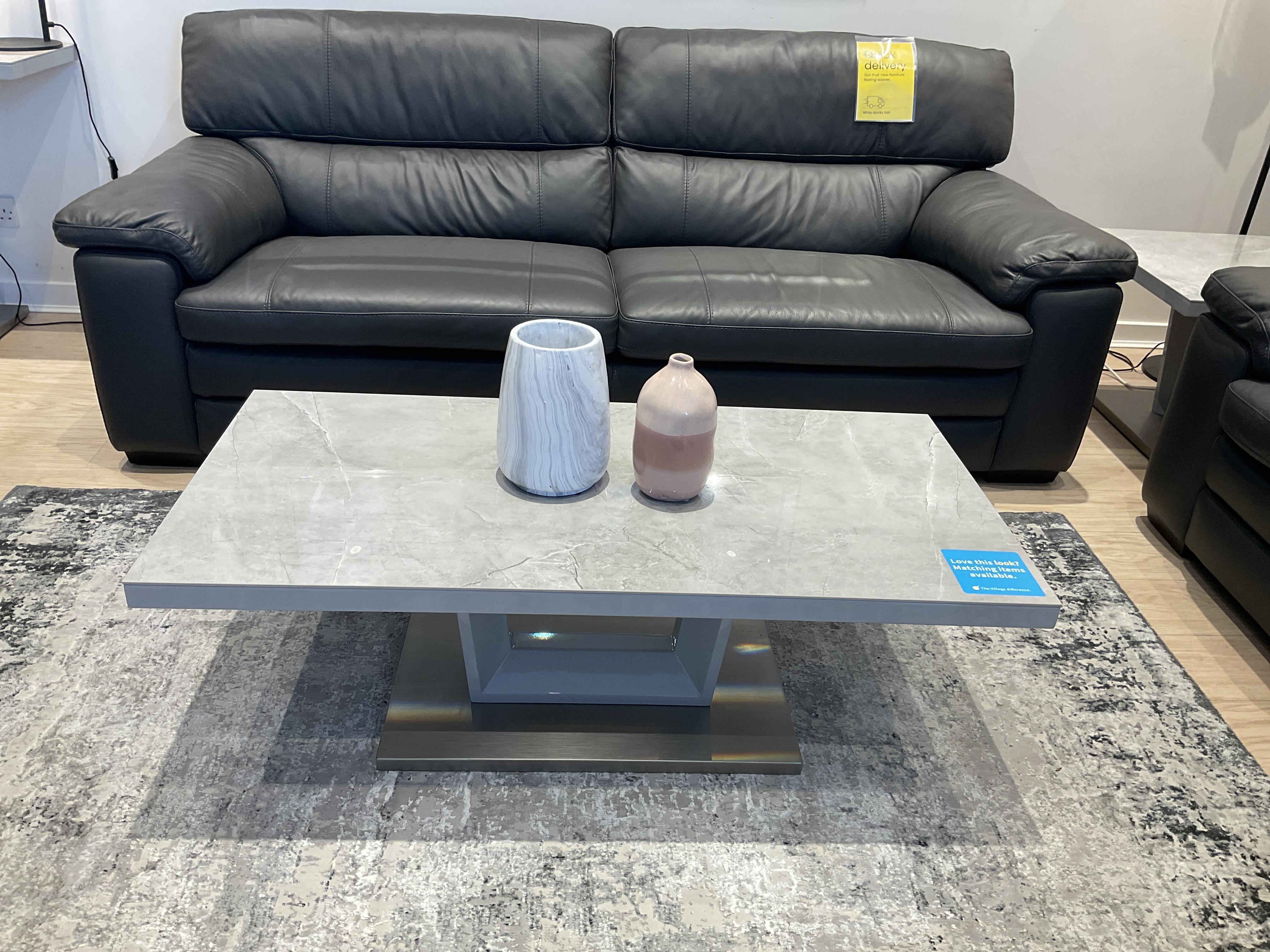 GRIGIO COFEE TABLE AND LAMP TABLE in  on Furniture Village