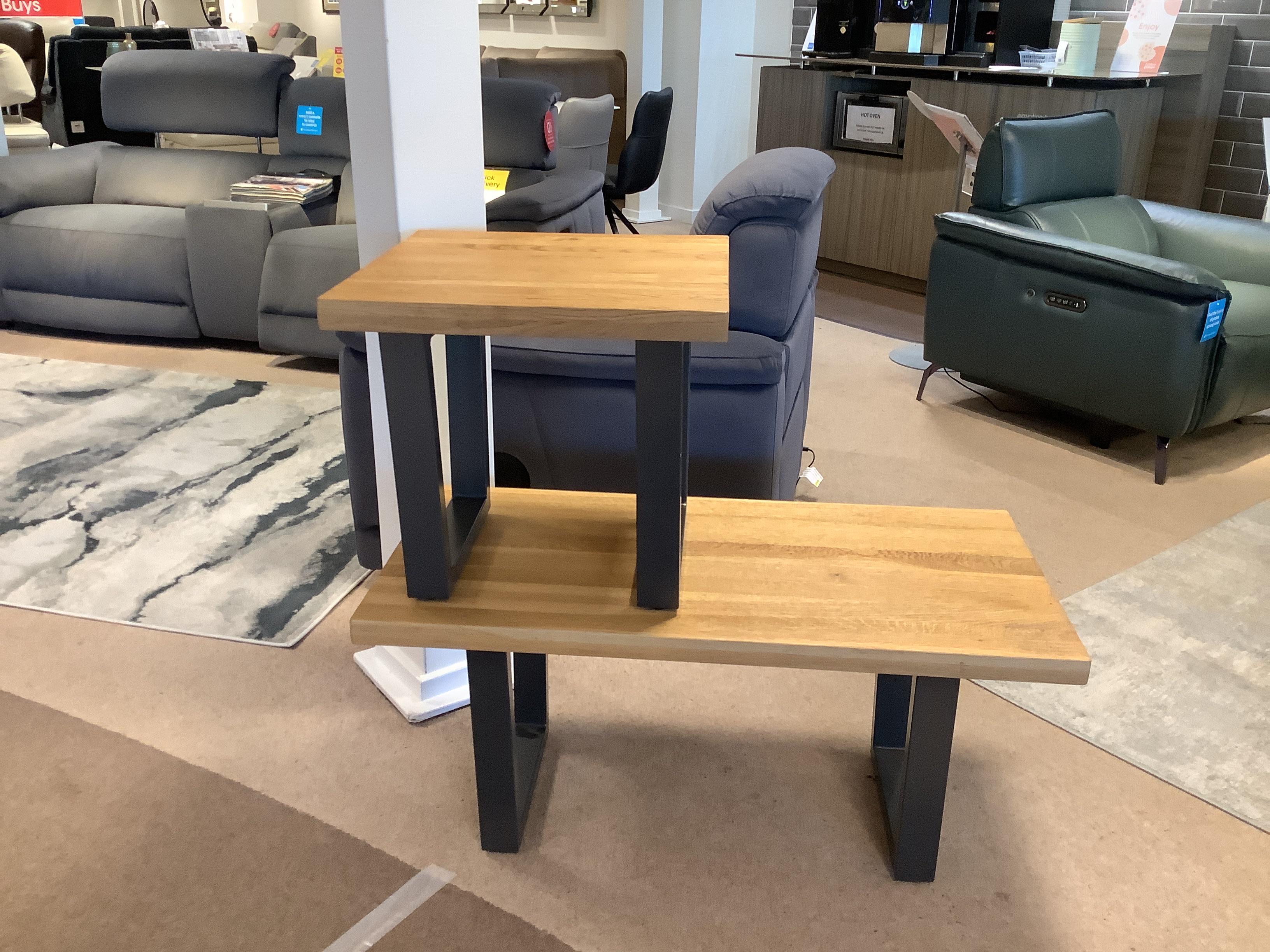 Earth Coffee Table and Lamp Tablr in  on Furniture Village