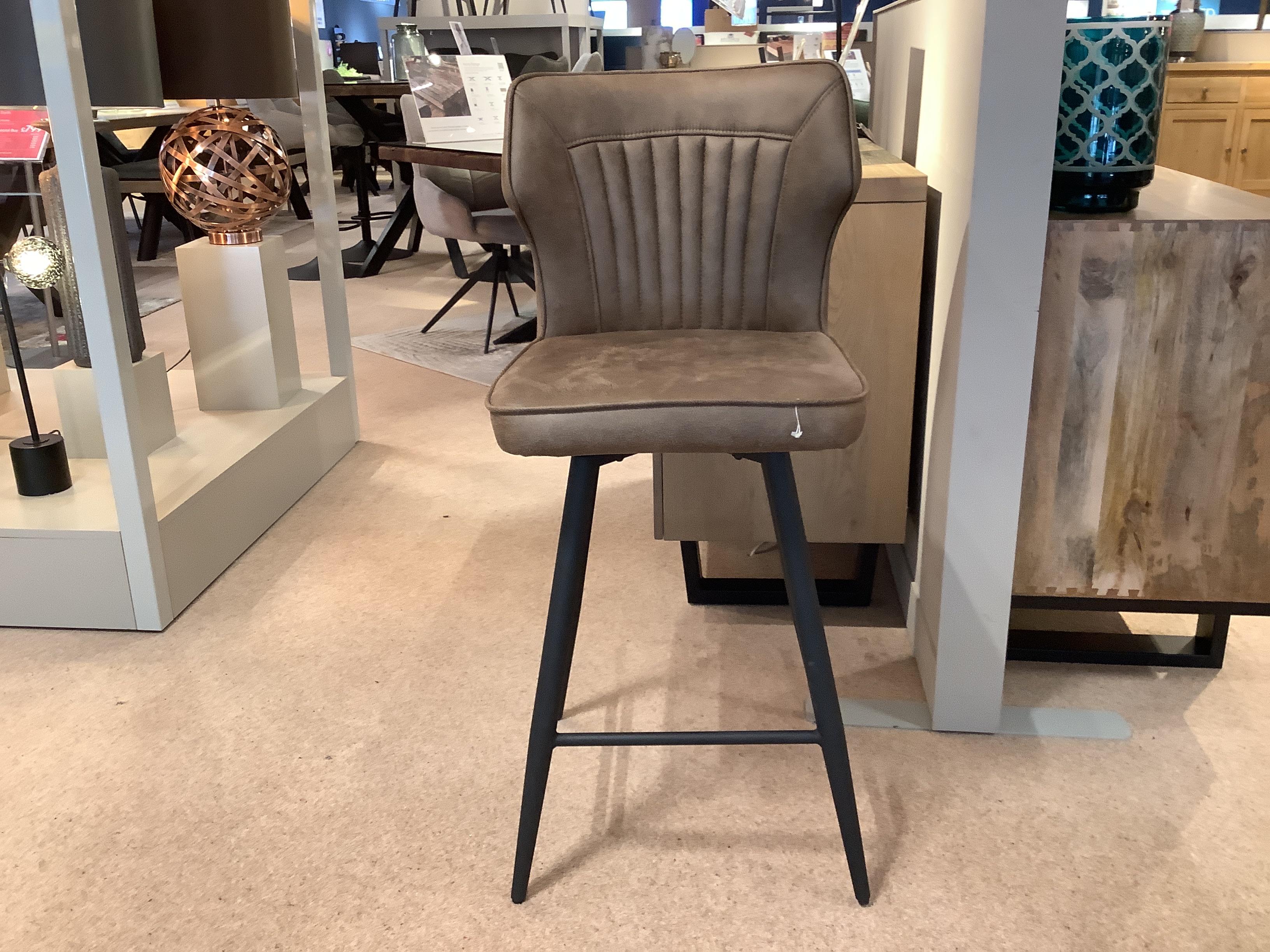 Aydin Swivel Barstool in  on Furniture Village