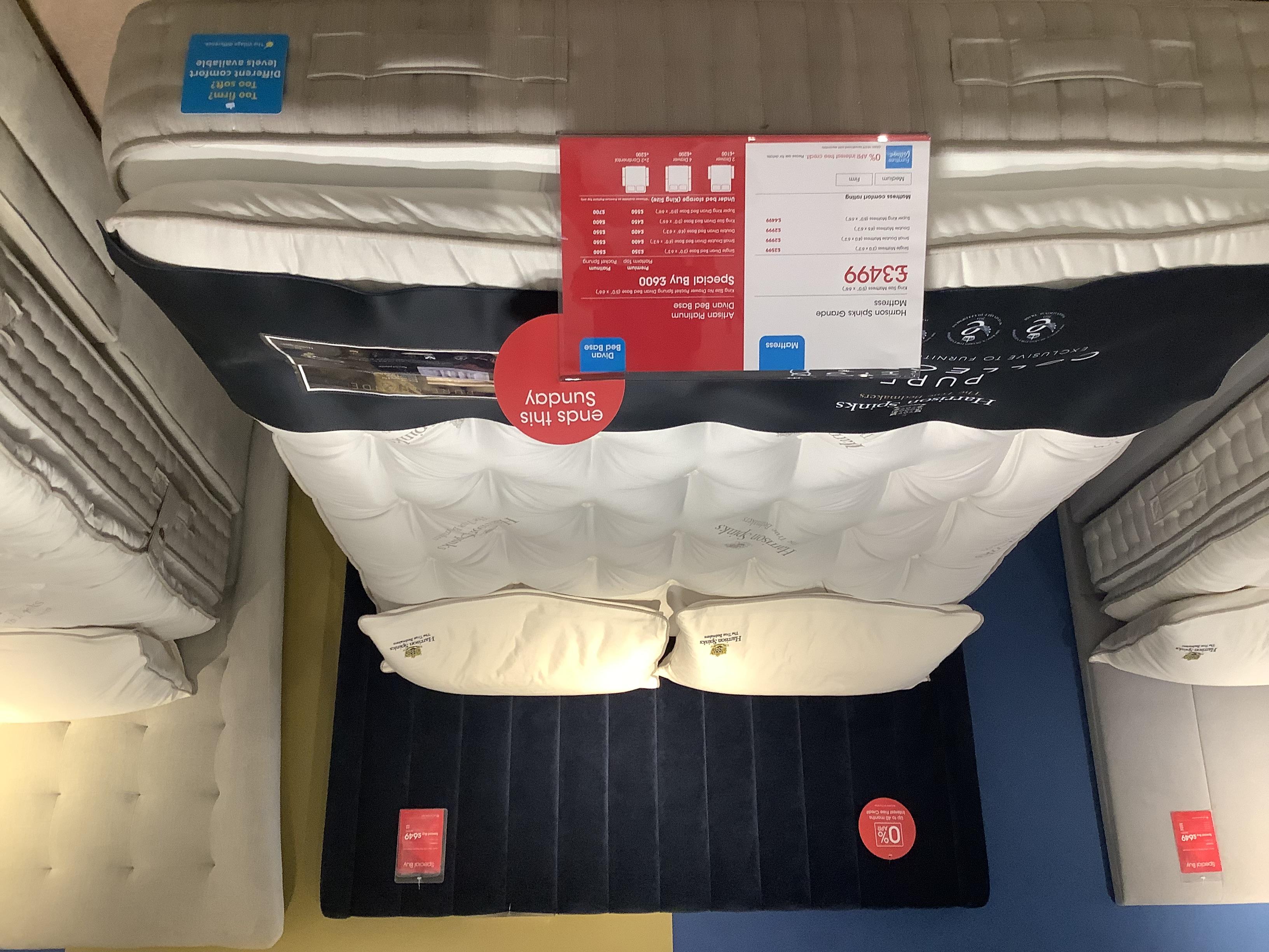 Grande 5ft Divan and Headboard in  on Furniture Village