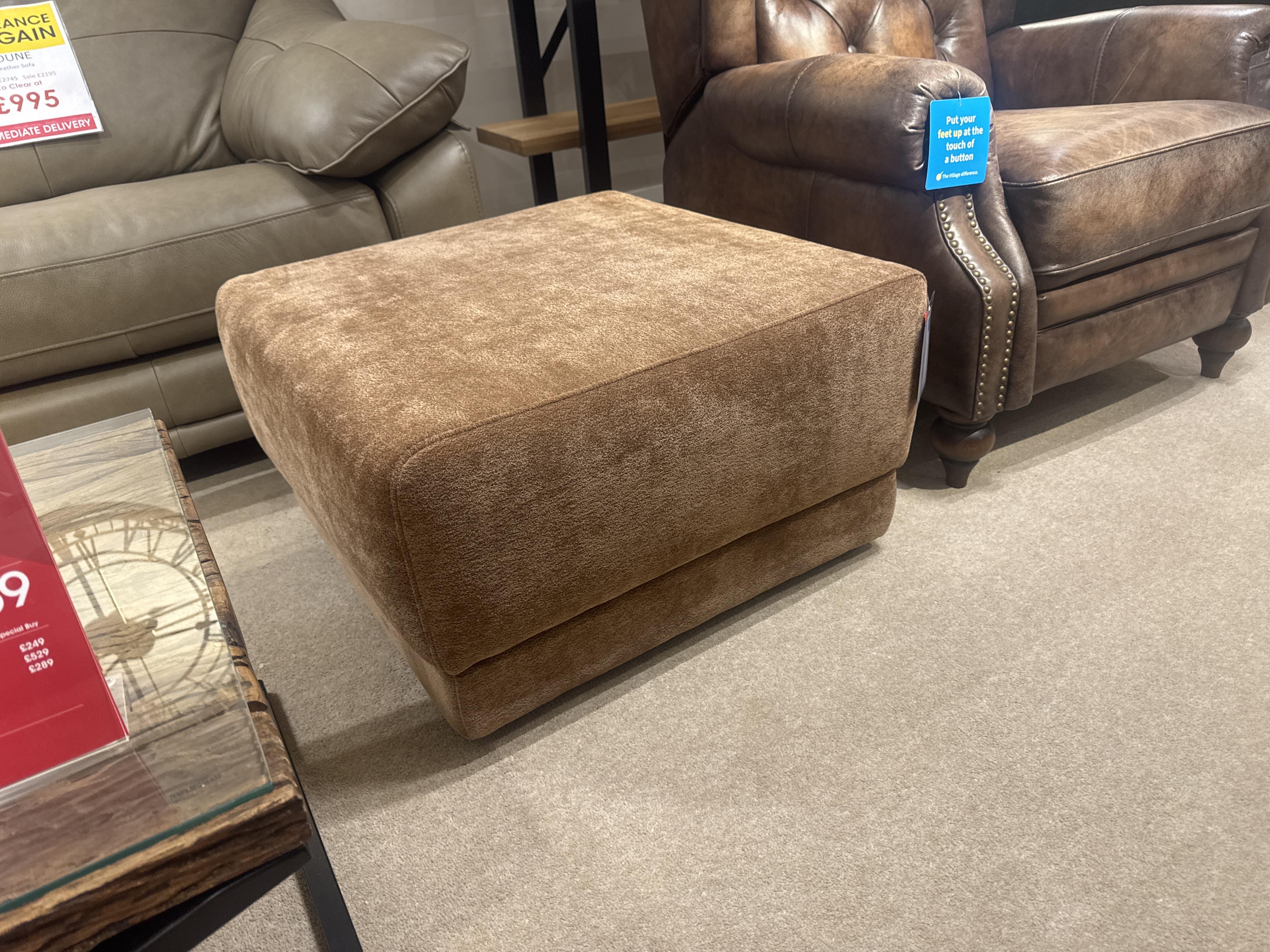 Dune footstool in  on Furniture Village