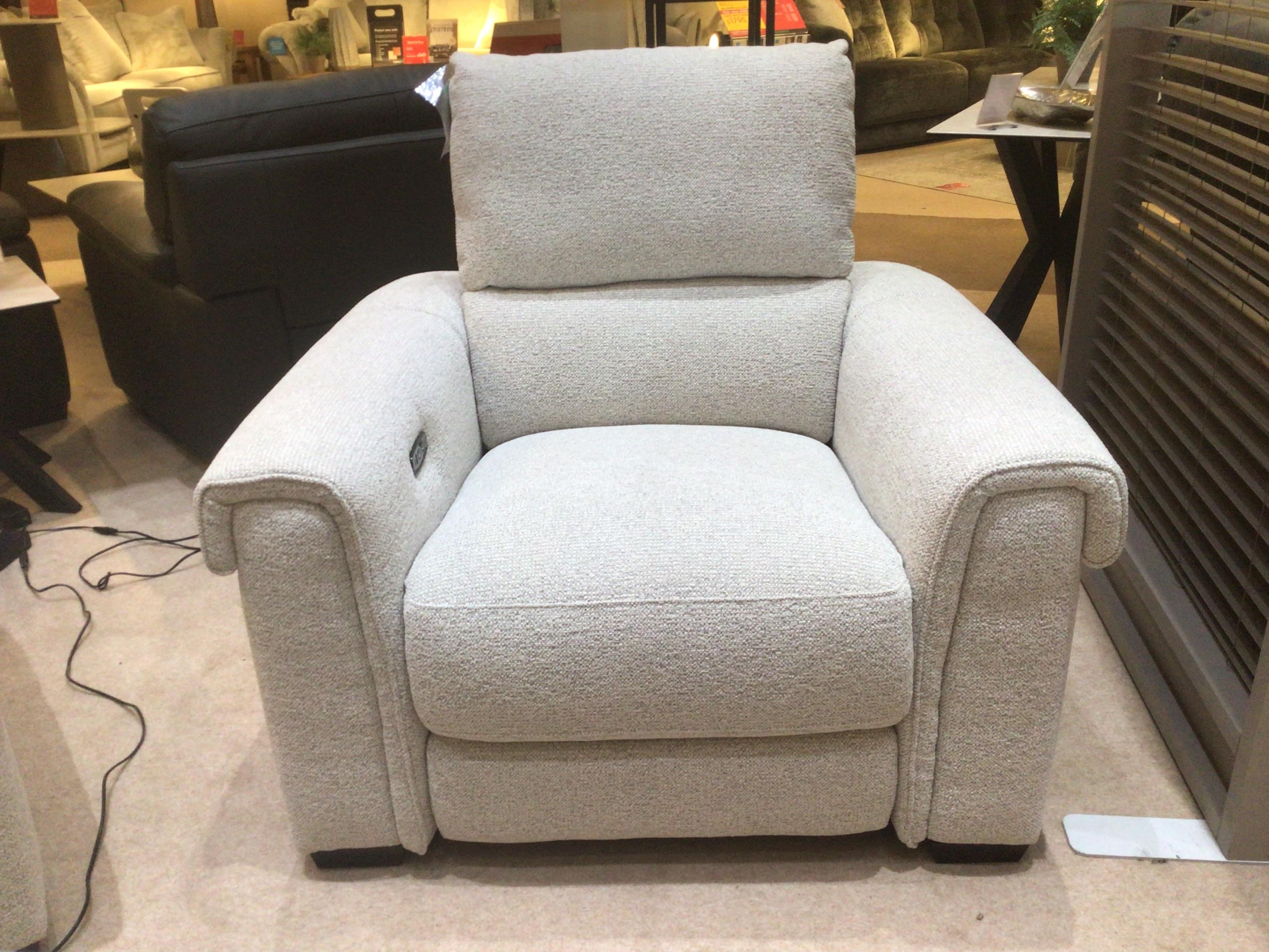 Nixon Fabric Power Recliner Chair in  on Furniture Village