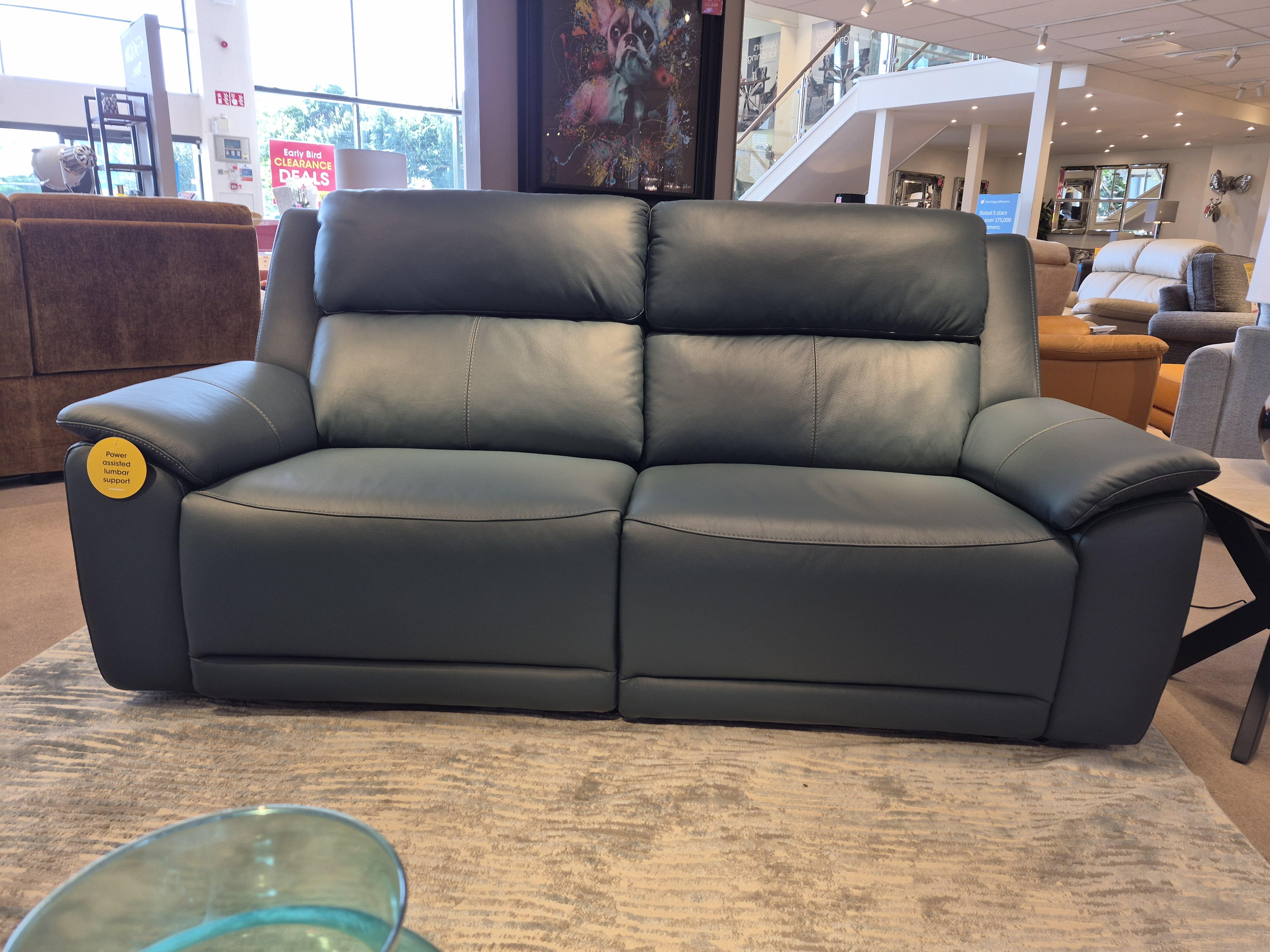 Utah 3 seater power recliner in  on Furniture Village
