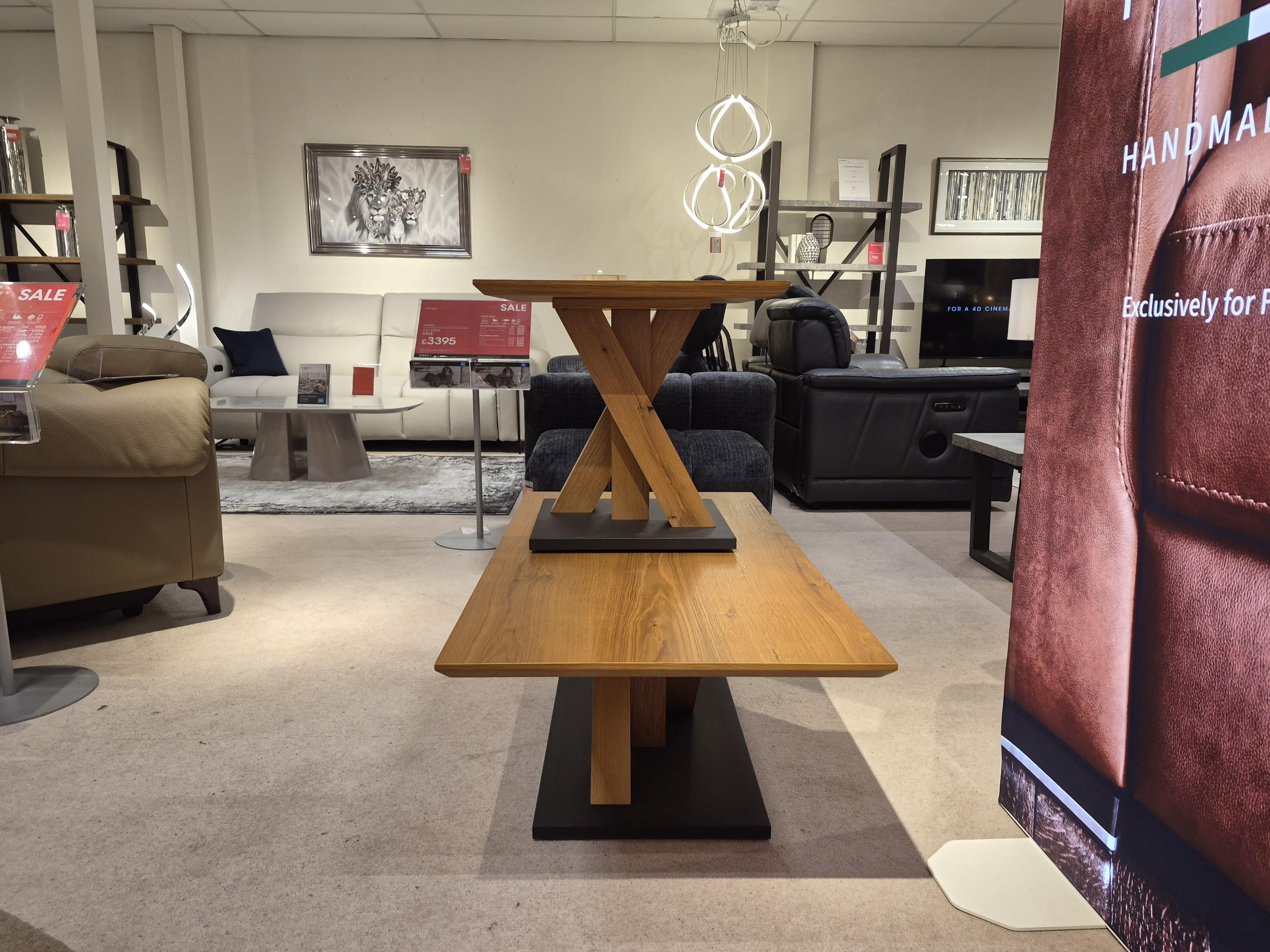 Aydin coffee and lamp table in  on Furniture Village