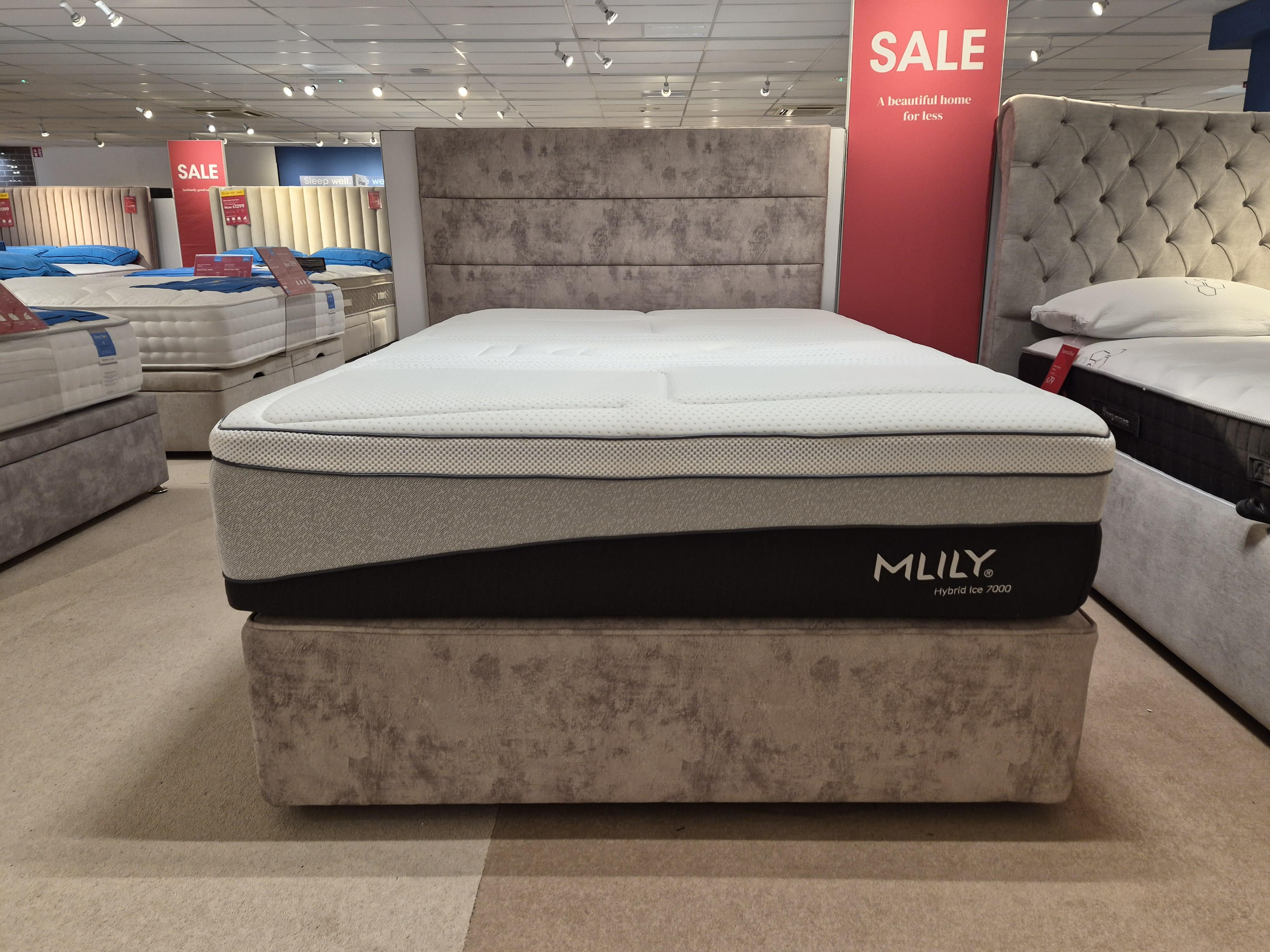 Mlilly Ice 7000 divan set in  on Furniture Village