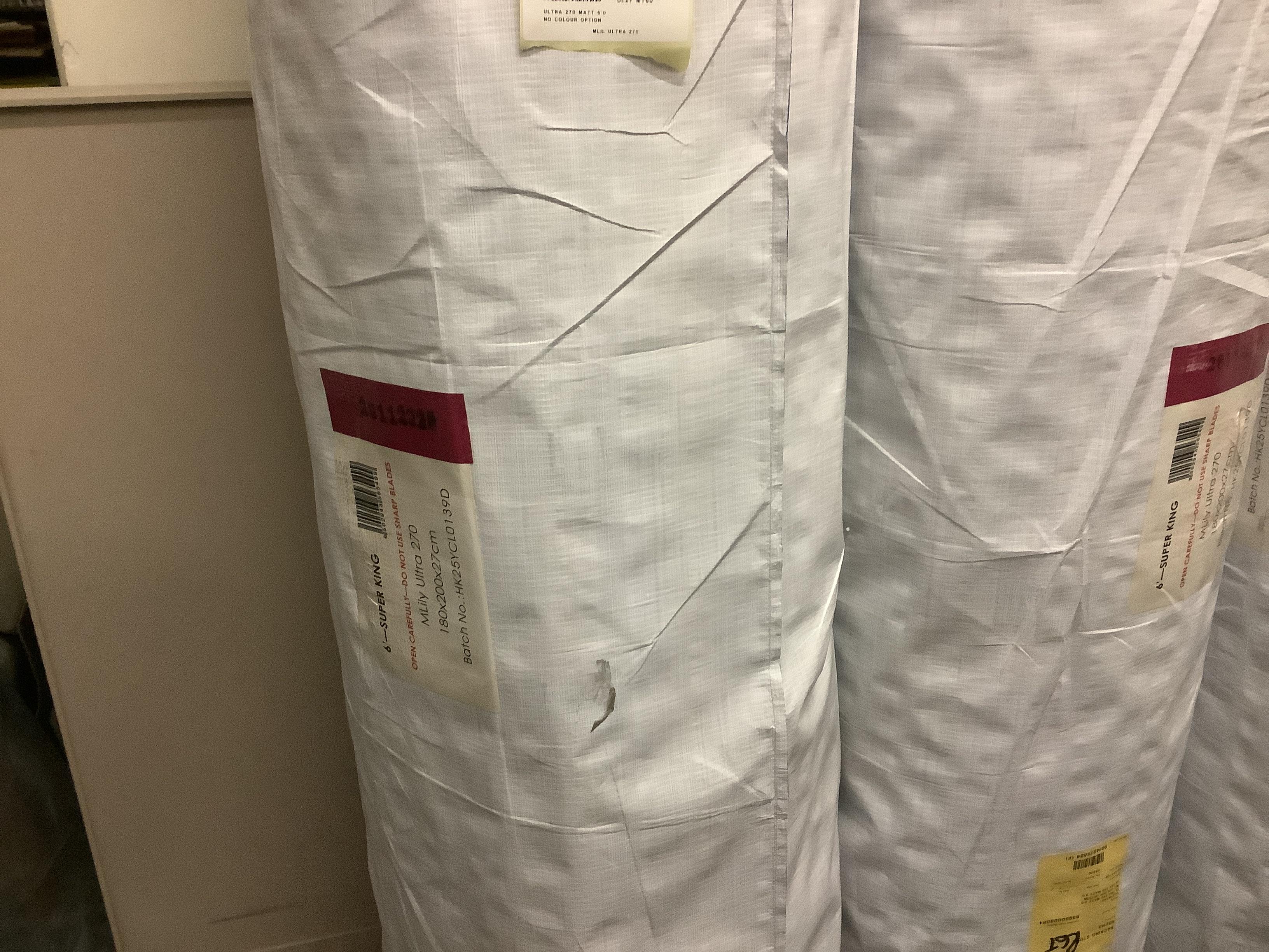 Mlily Ultra 270 Superking mattress in  on Furniture Village