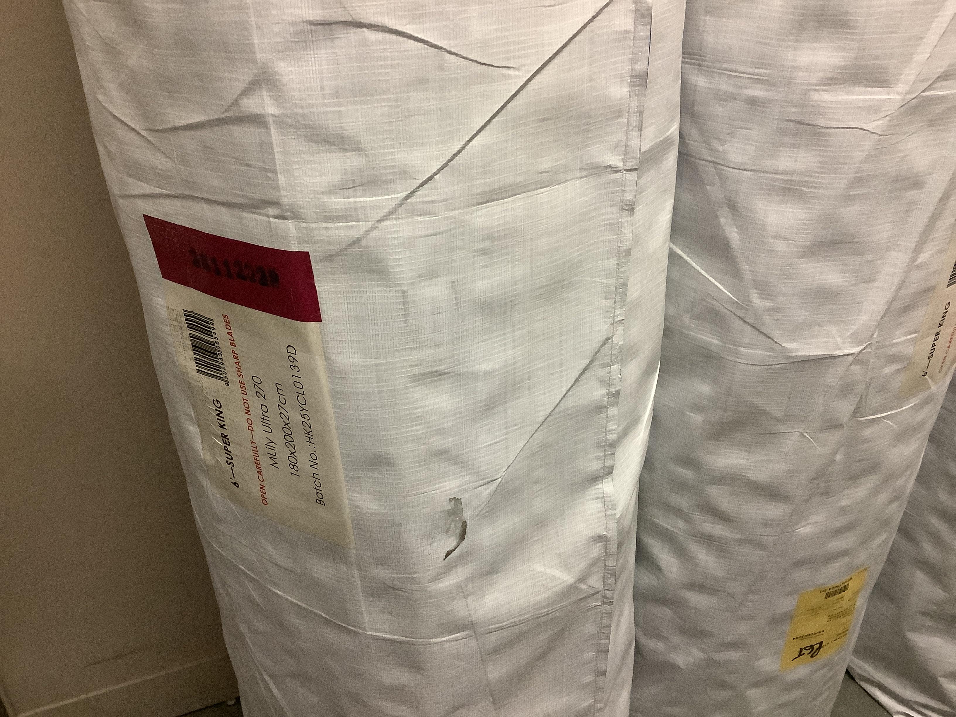 Mlily Ultra 270 Superking MAttress in  on Furniture Village
