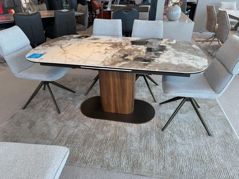 Mekong table & 6 chairs in  on Furniture Village