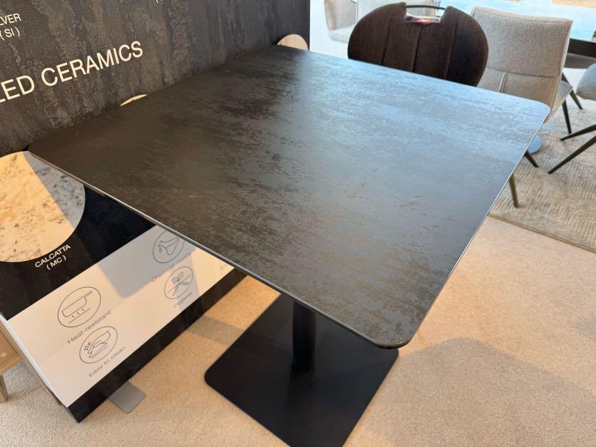 Pique bar table & Raul stool in  on Furniture Village