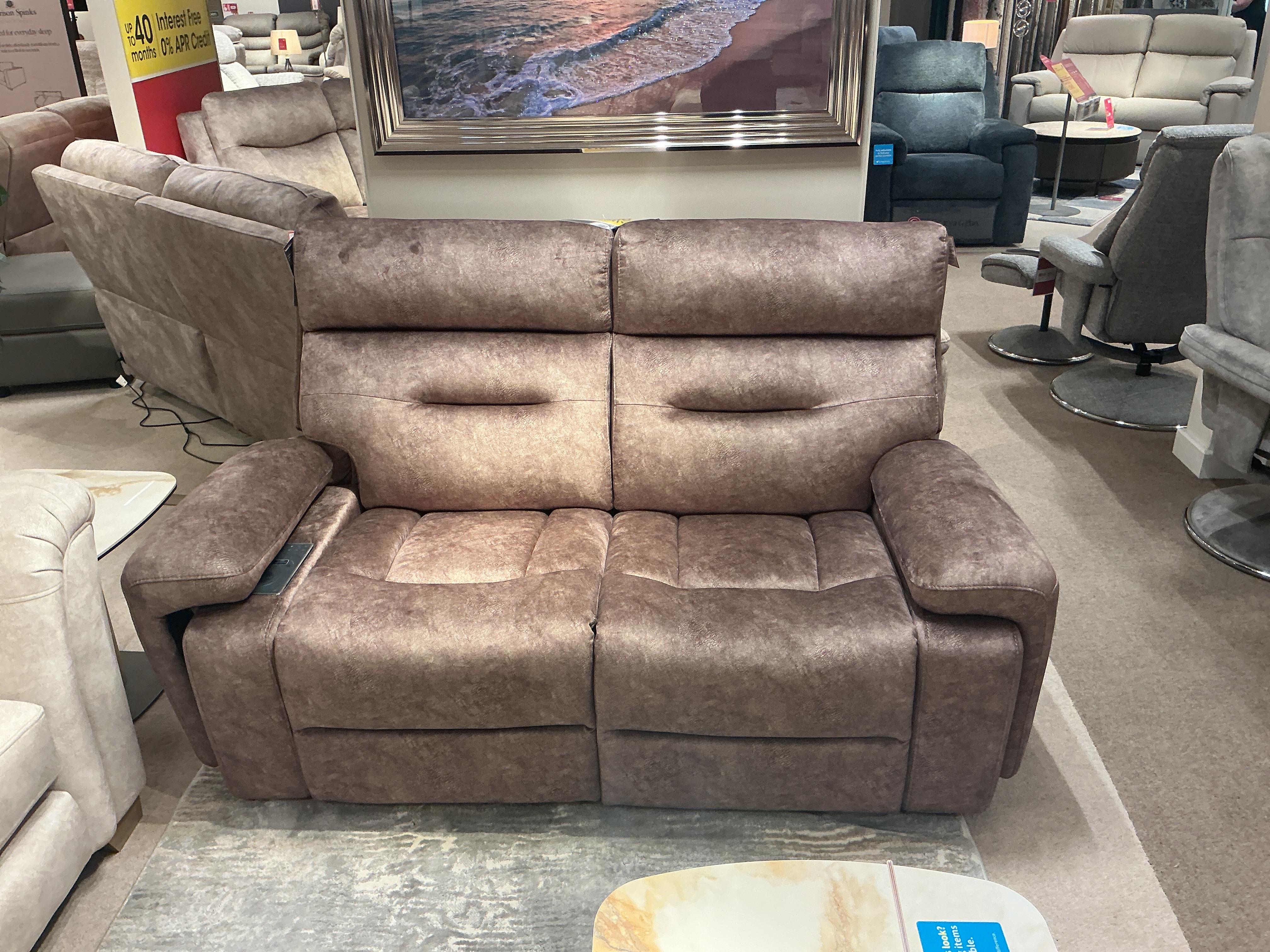 Cinemax 2 seater media sofa in  on Furniture Village