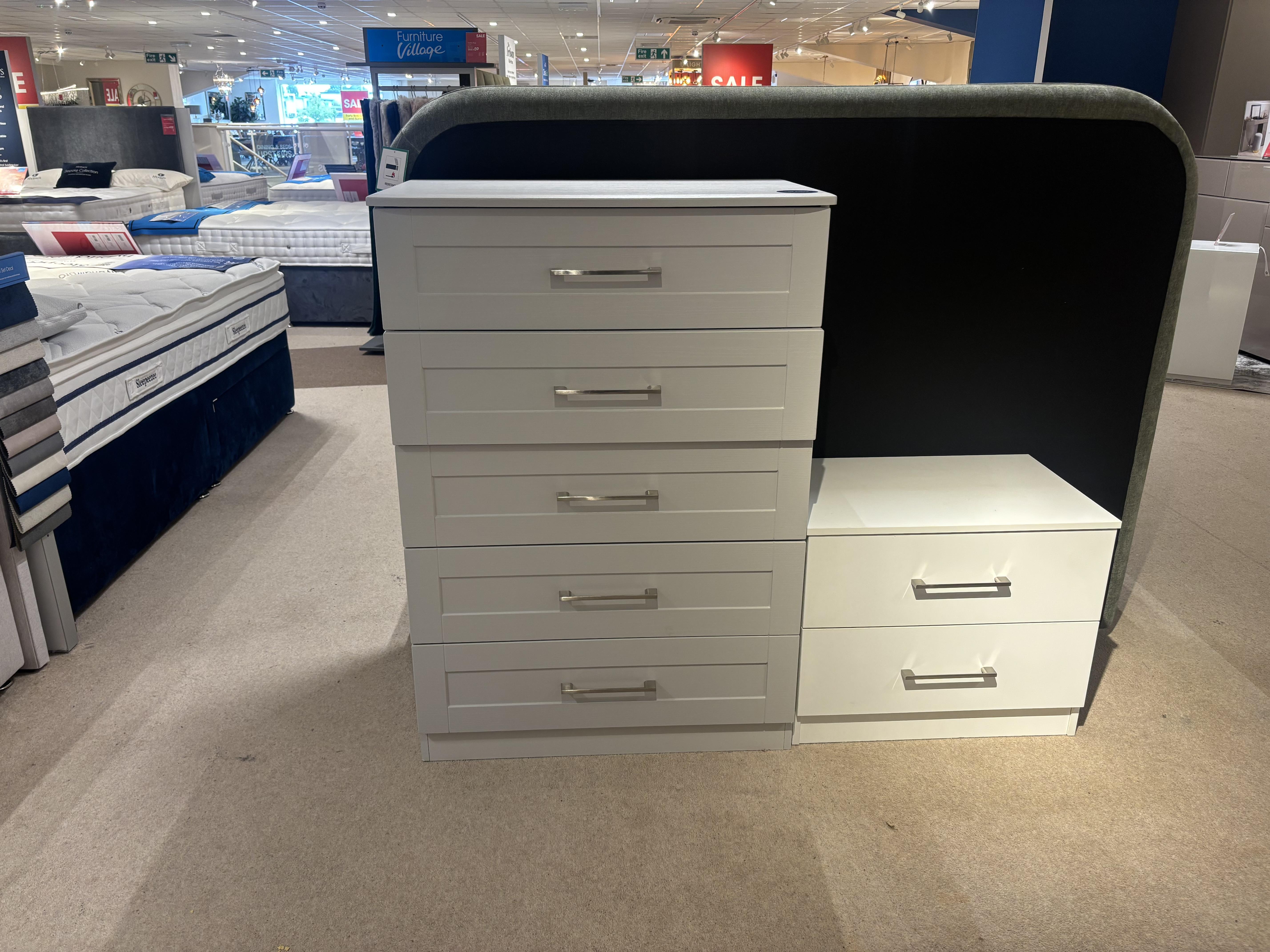 Fenchurch 5 Drawer Cheat in  on Furniture Village