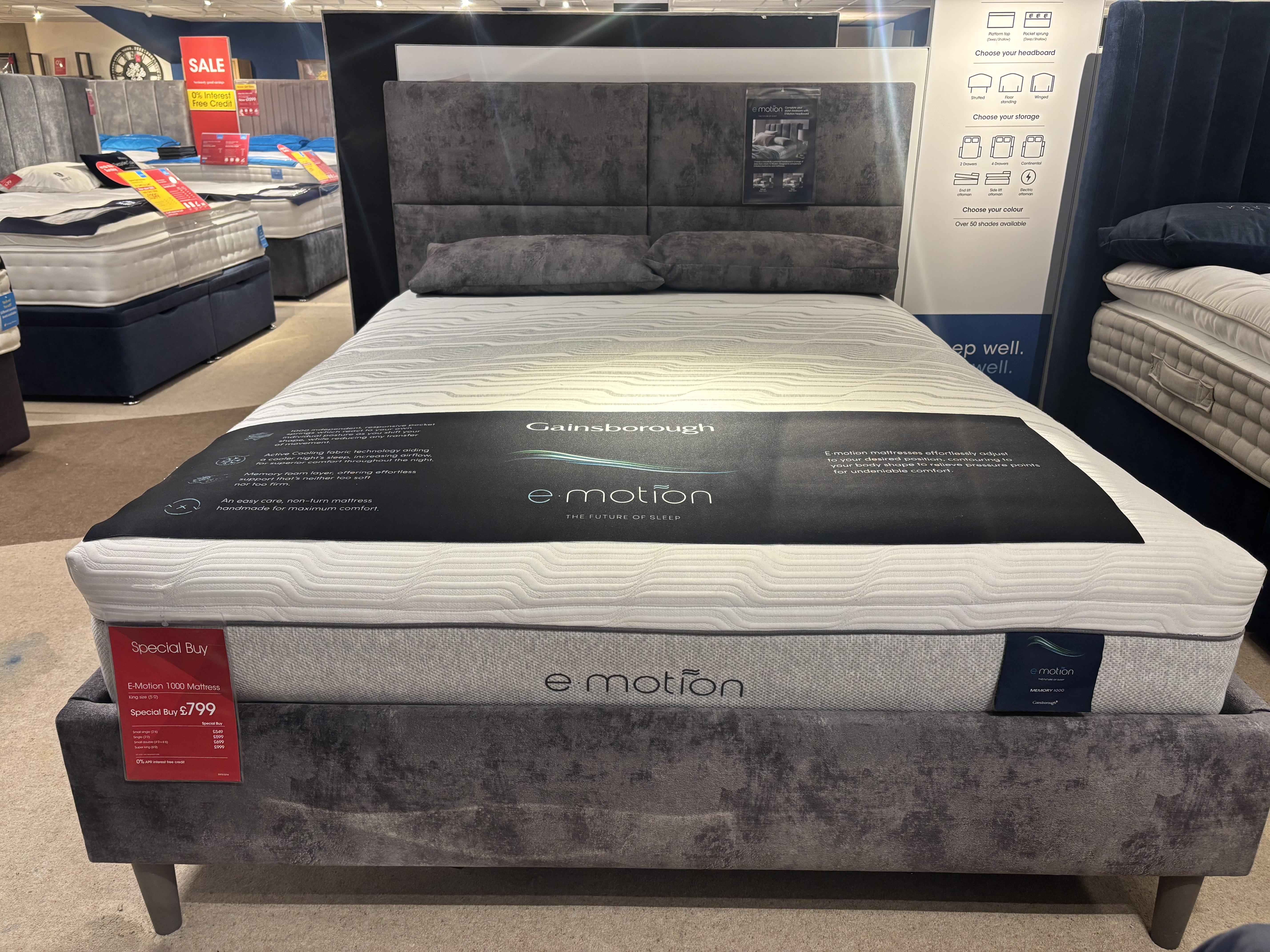 Sakura E-motion 5&rsquo;0 in  on Furniture Village