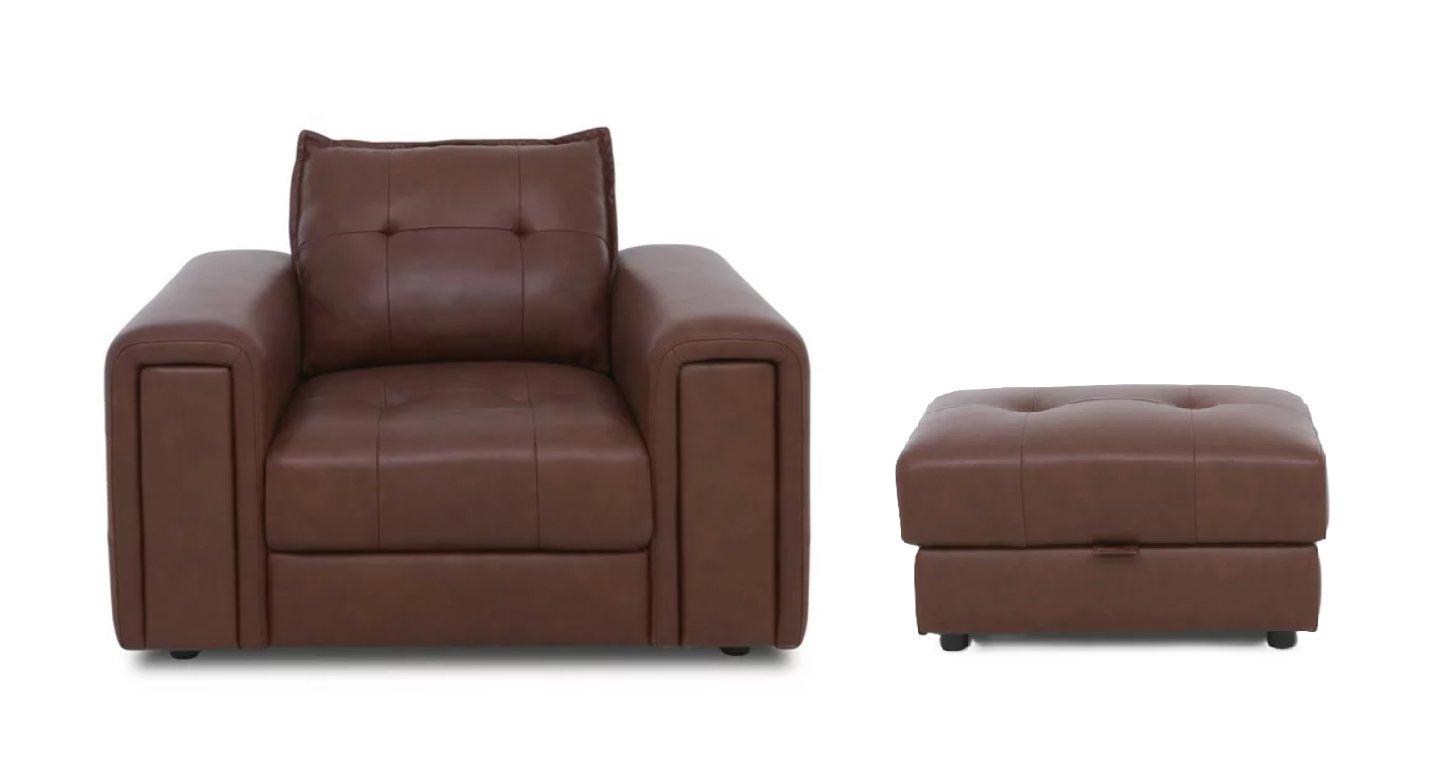 Goliath Chair & Storage Stool in  on Furniture Village