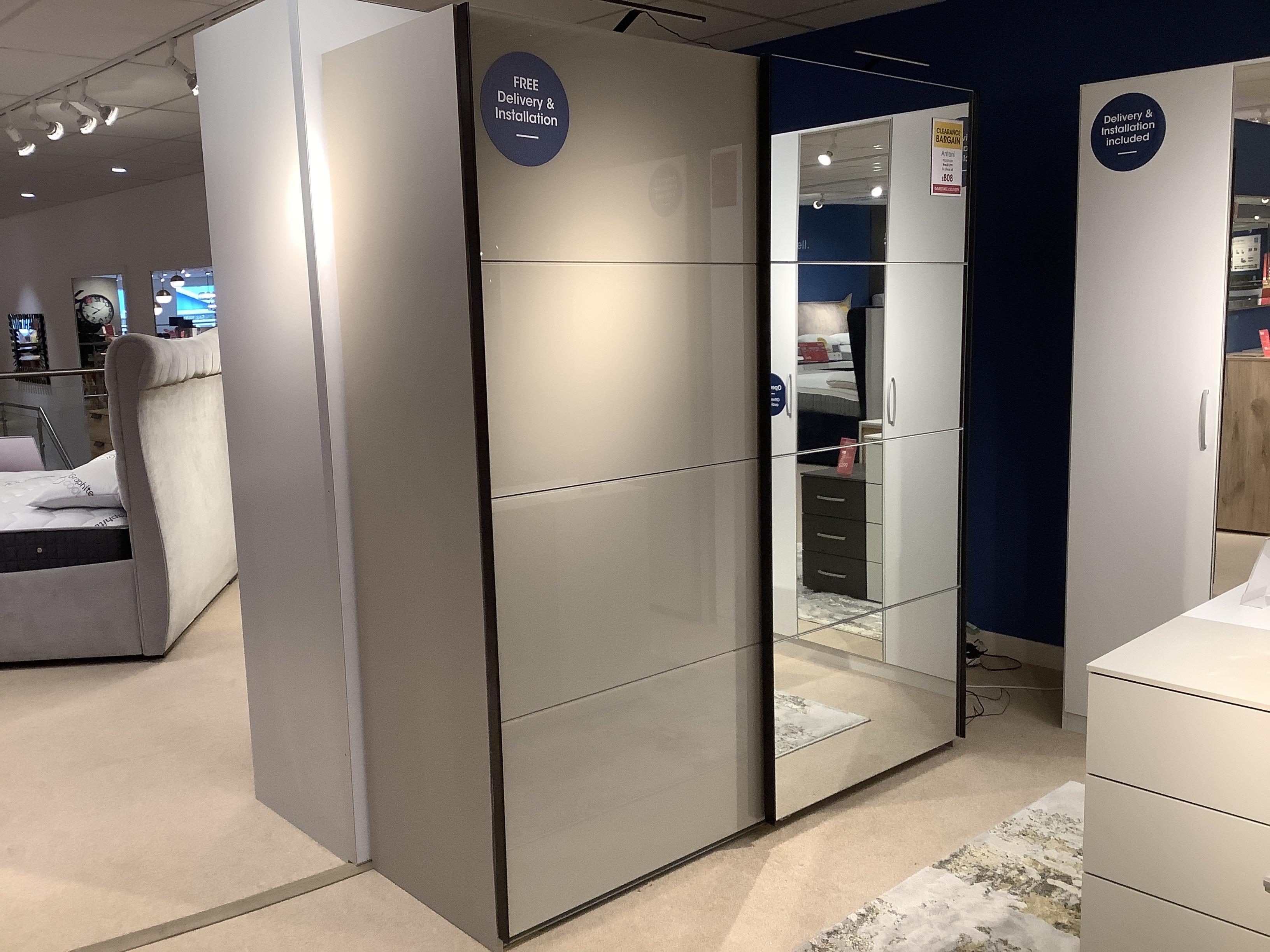 Antoni 180cm Wardrobe with Internal Drawers in  on Furniture Village