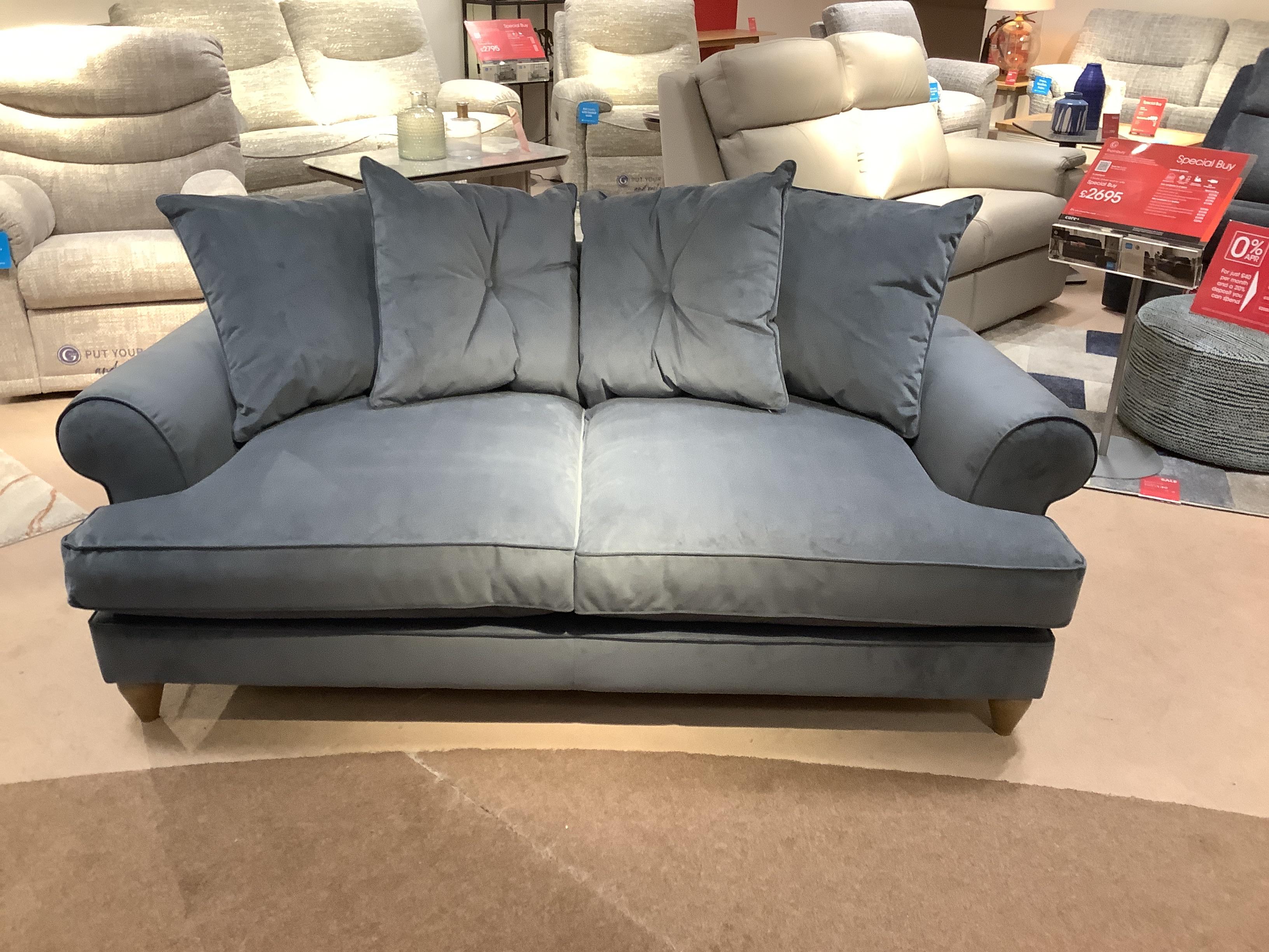 Bronwyn 3 seater sofa in  on Furniture Village