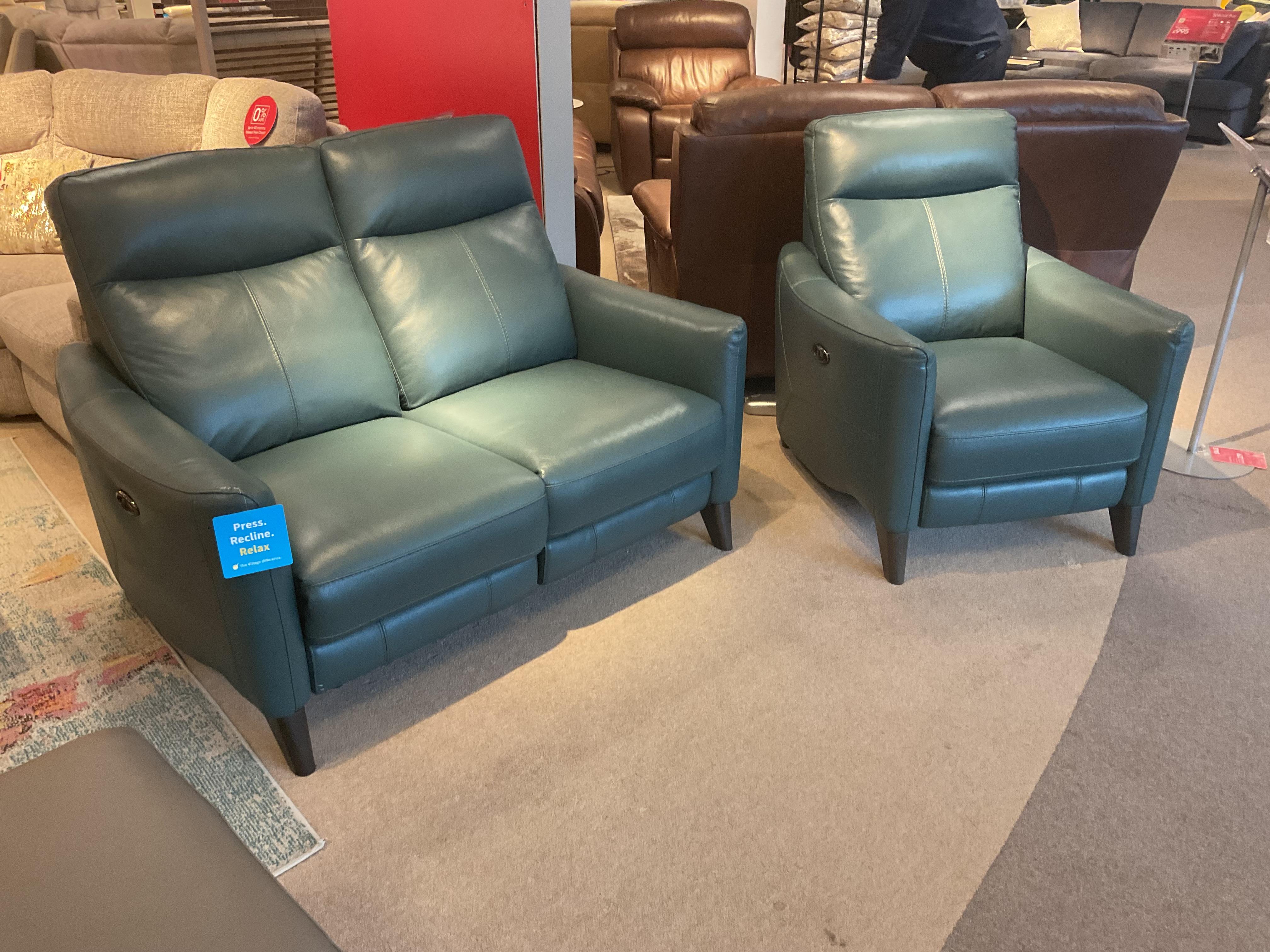 2 Seater Power Sofa and Power Chair in  on Furniture Village