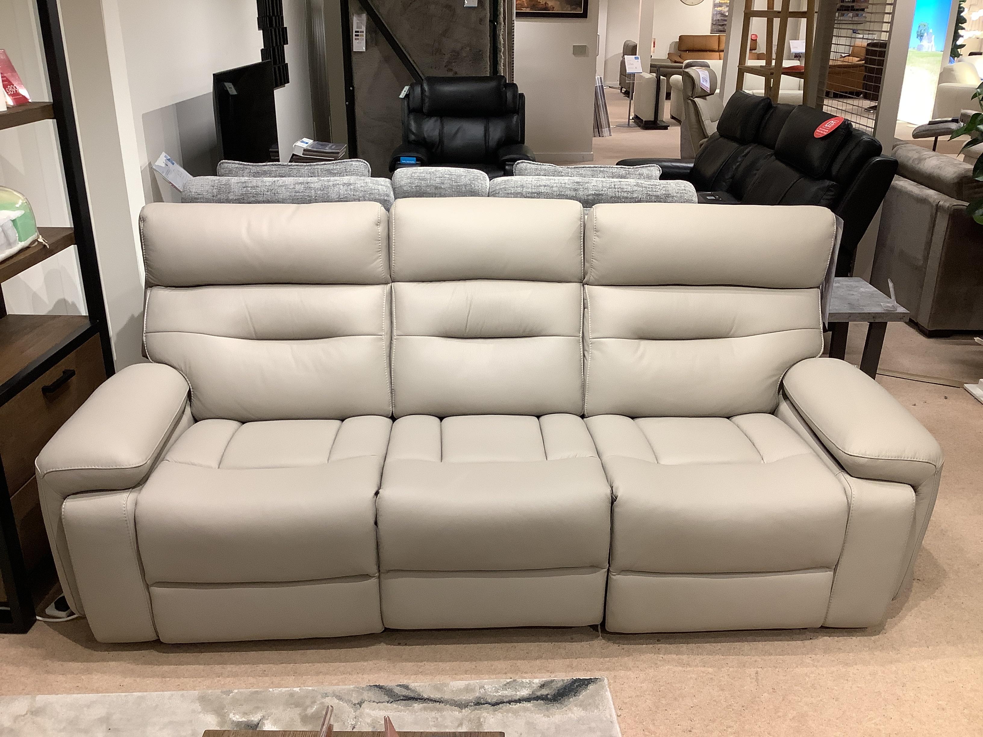 CINEMAX 3 SEATER POWERR MEDIA ARMS in  on Furniture Village
